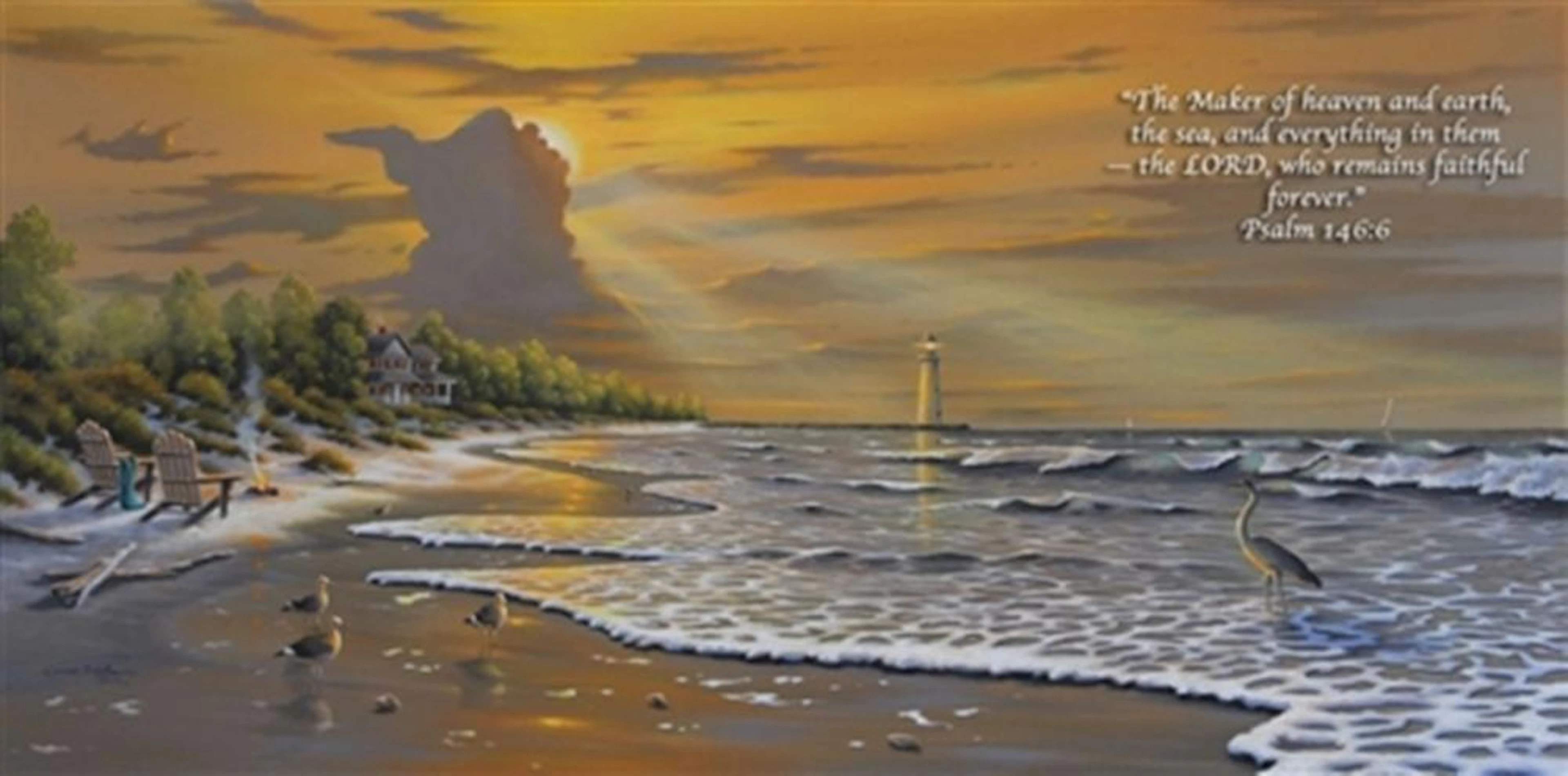 Geno Peoples - Seaside Reflections - Featuring Psalm 146:6
