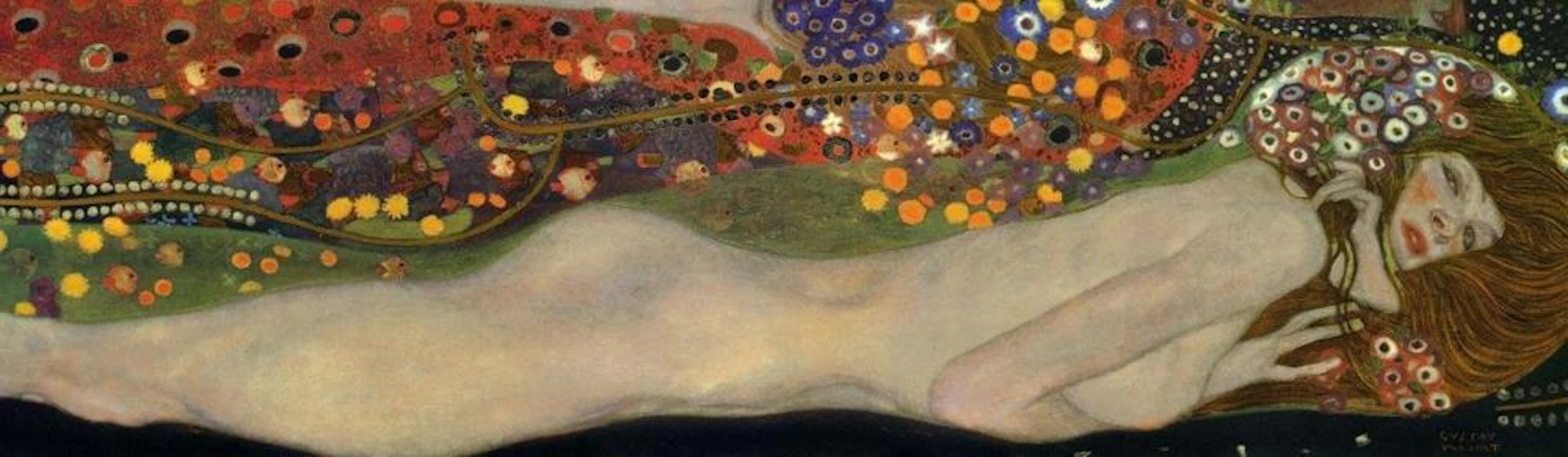 GUSTAV KLIMT - SEA SERPENTS III