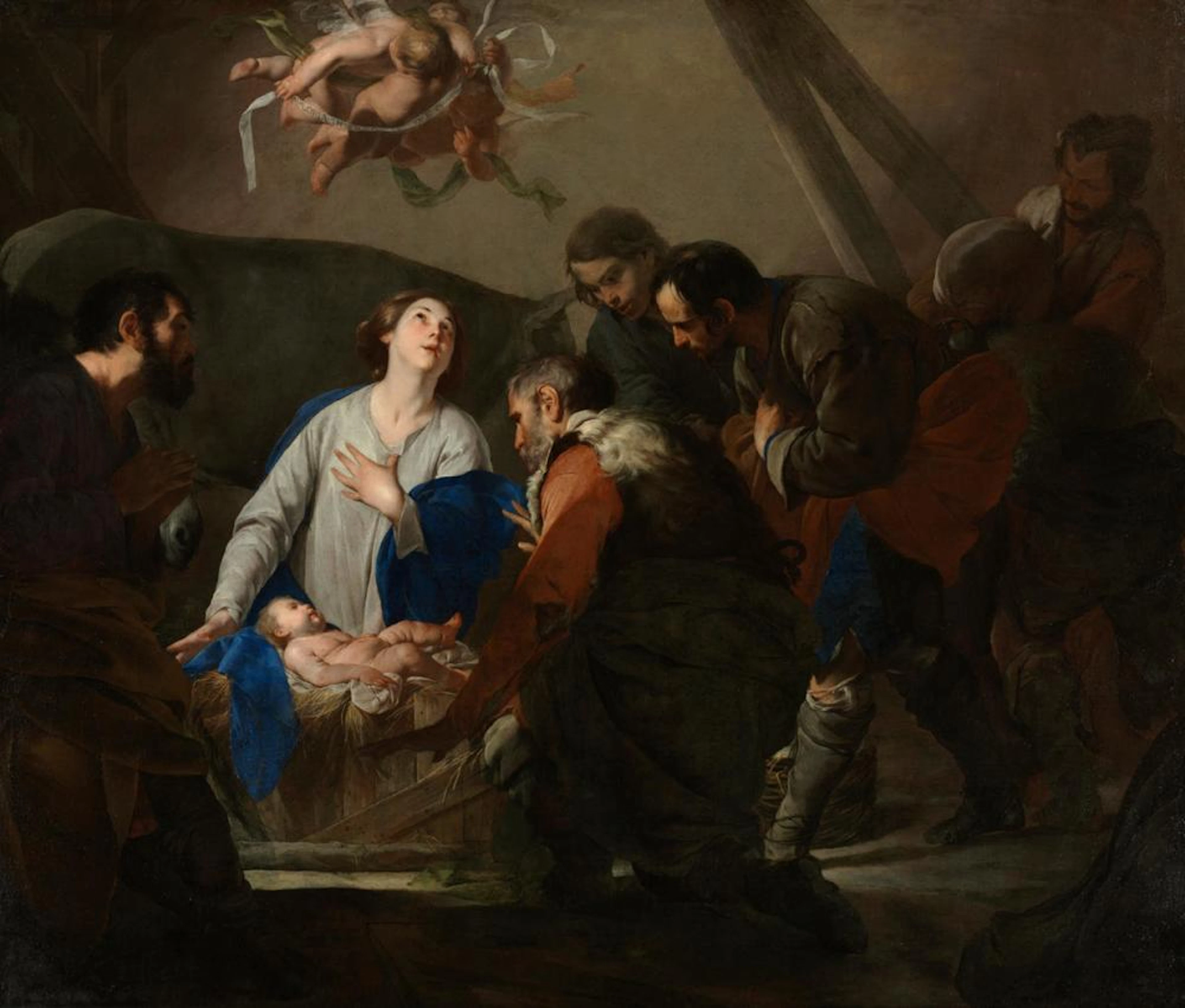 BERNARDO CAVALLINO - ADORATION OF THE SHEPHERDS, C. 1650