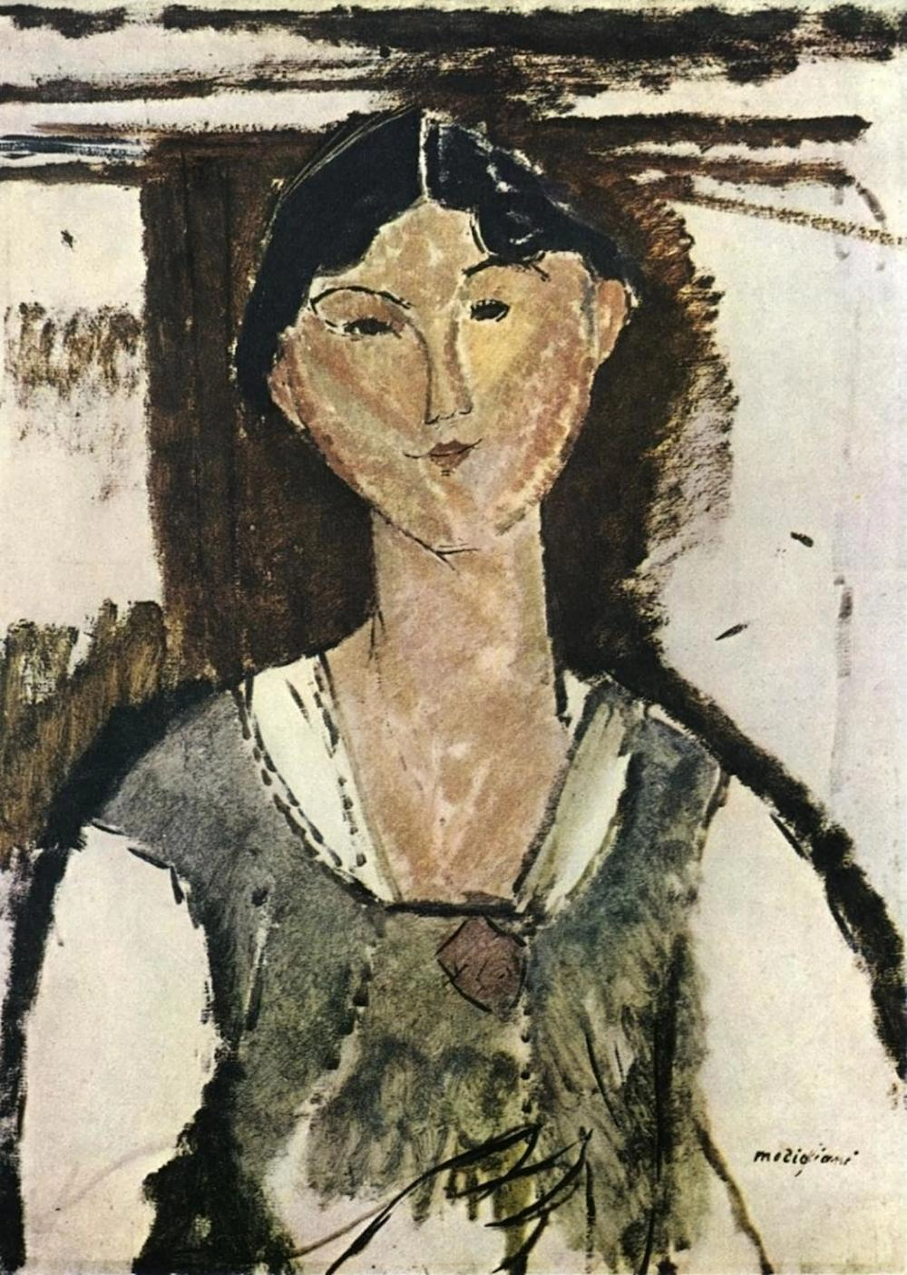 AMEDEO MODIGLIANI - BEATRICE HASTINGS 1915