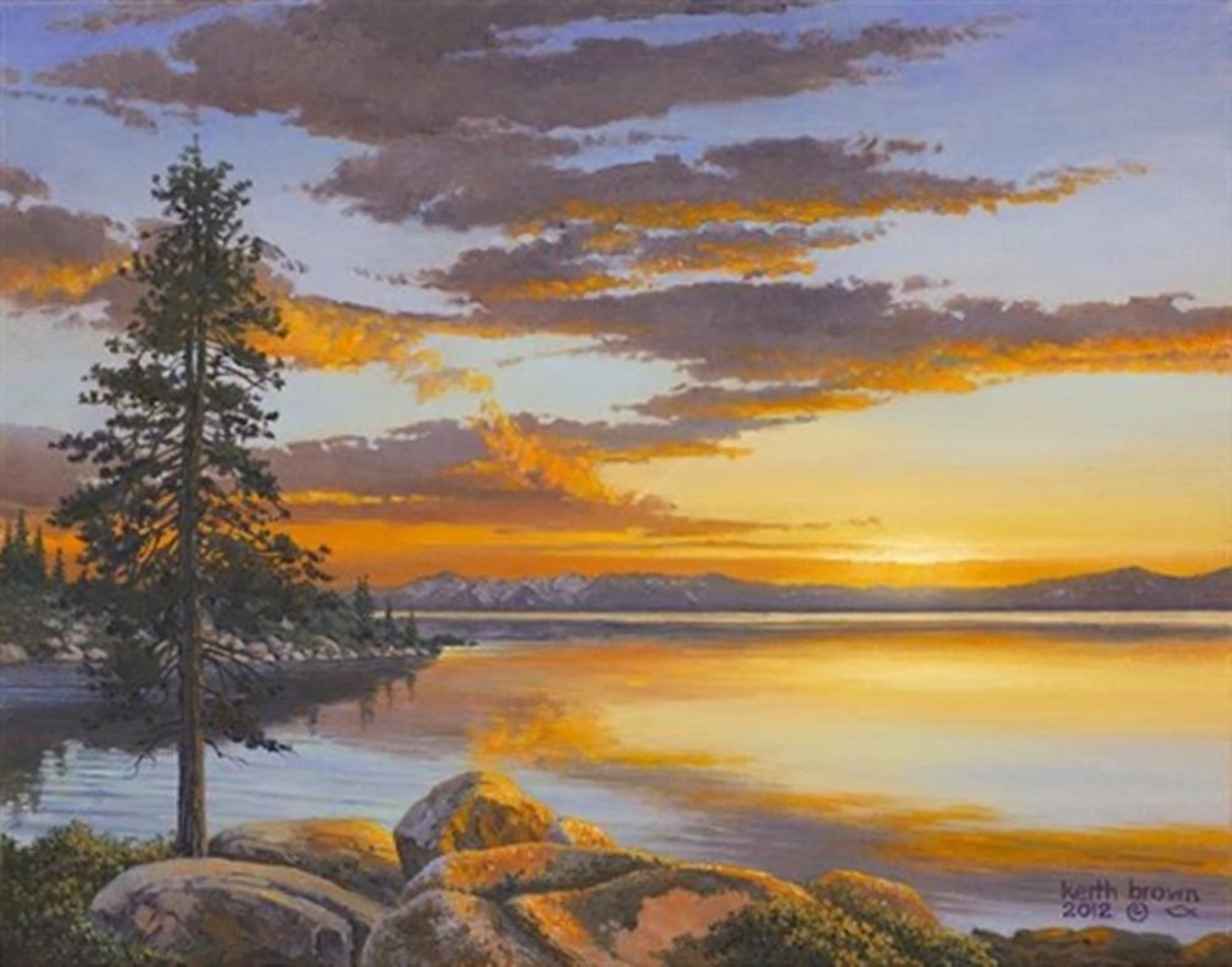 Keith Brown - Tahoe Sunset