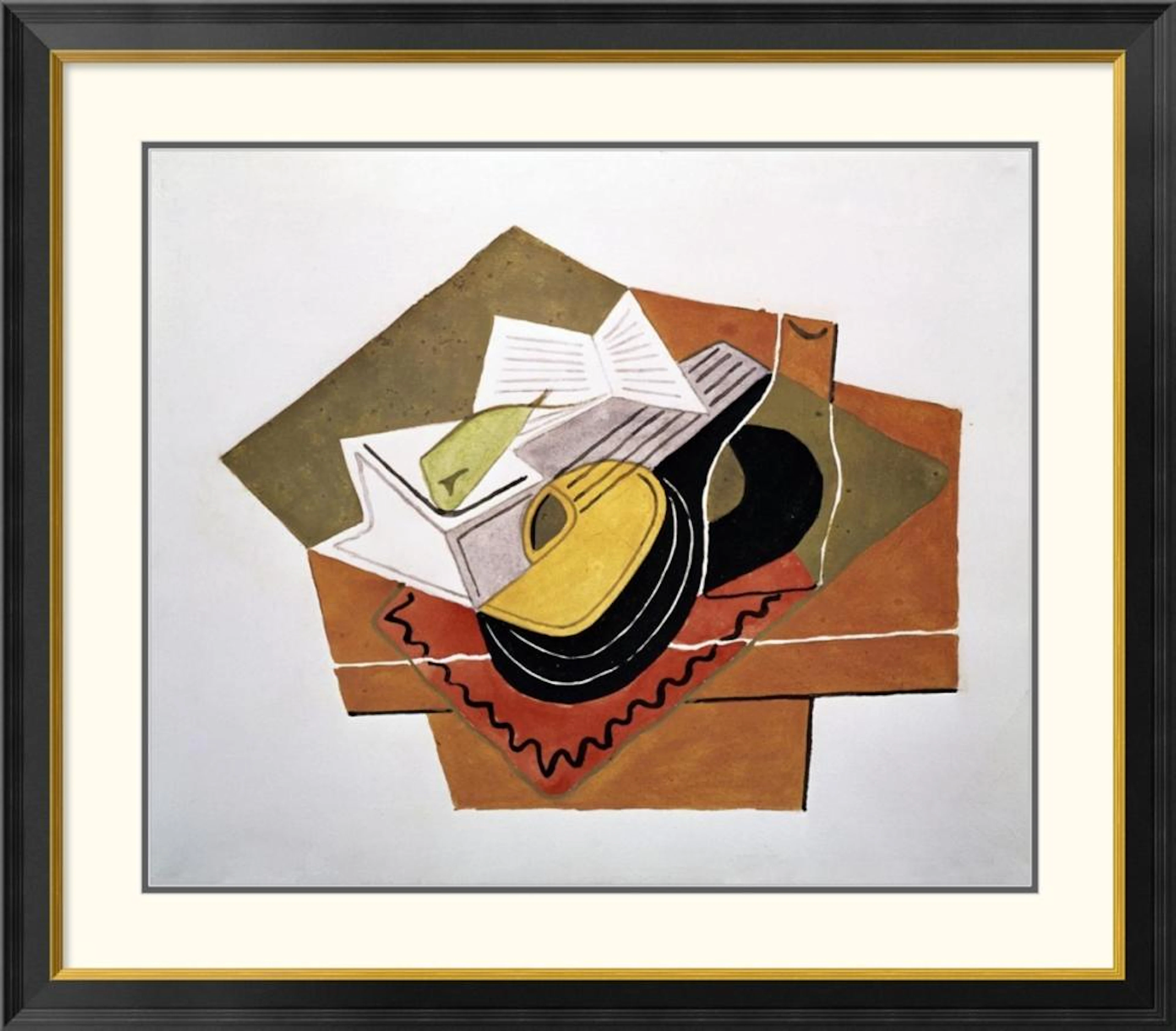 JUAN GRIS - STILL LIFE WITH A GUITAR