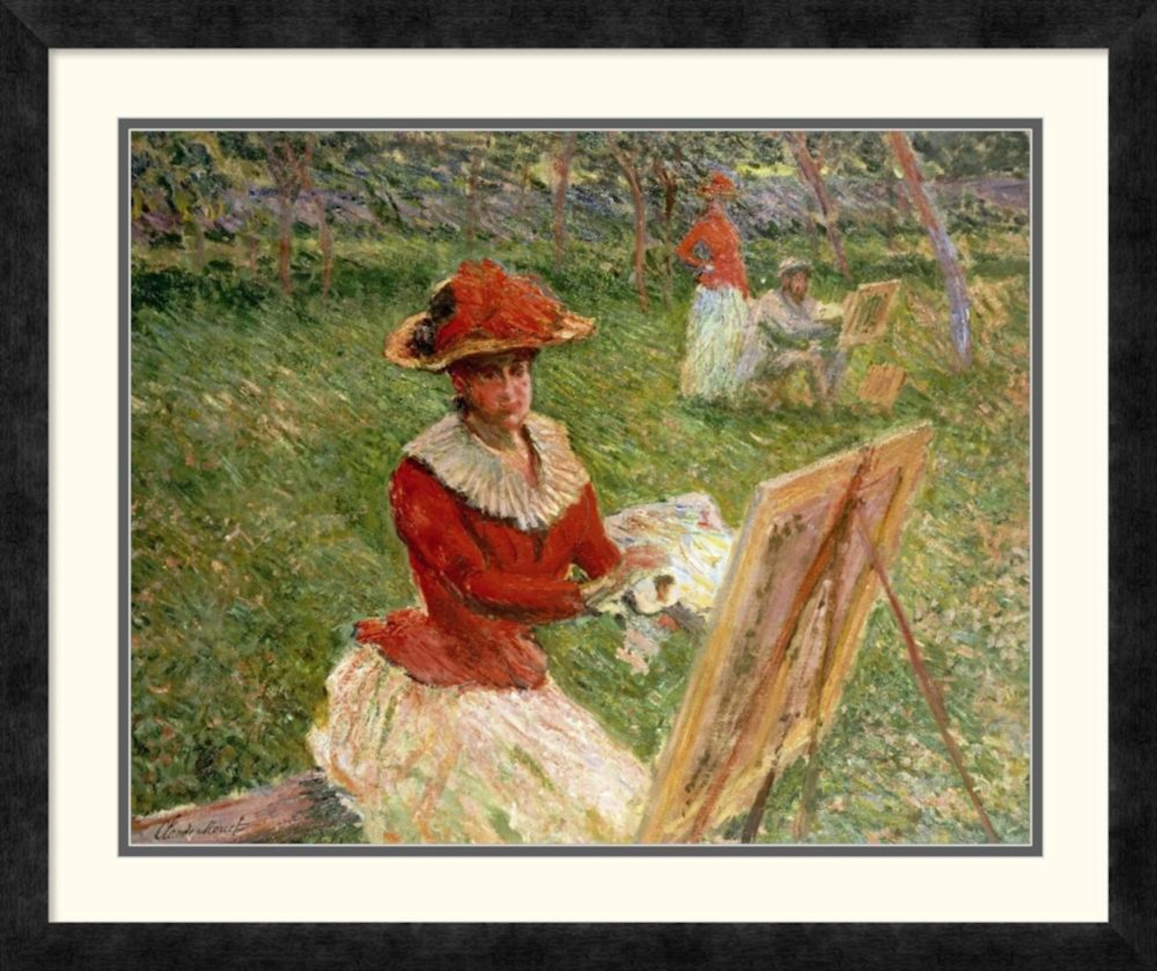 CLAUDE MONET - BLANCHE HOSCHéDé PAINTING