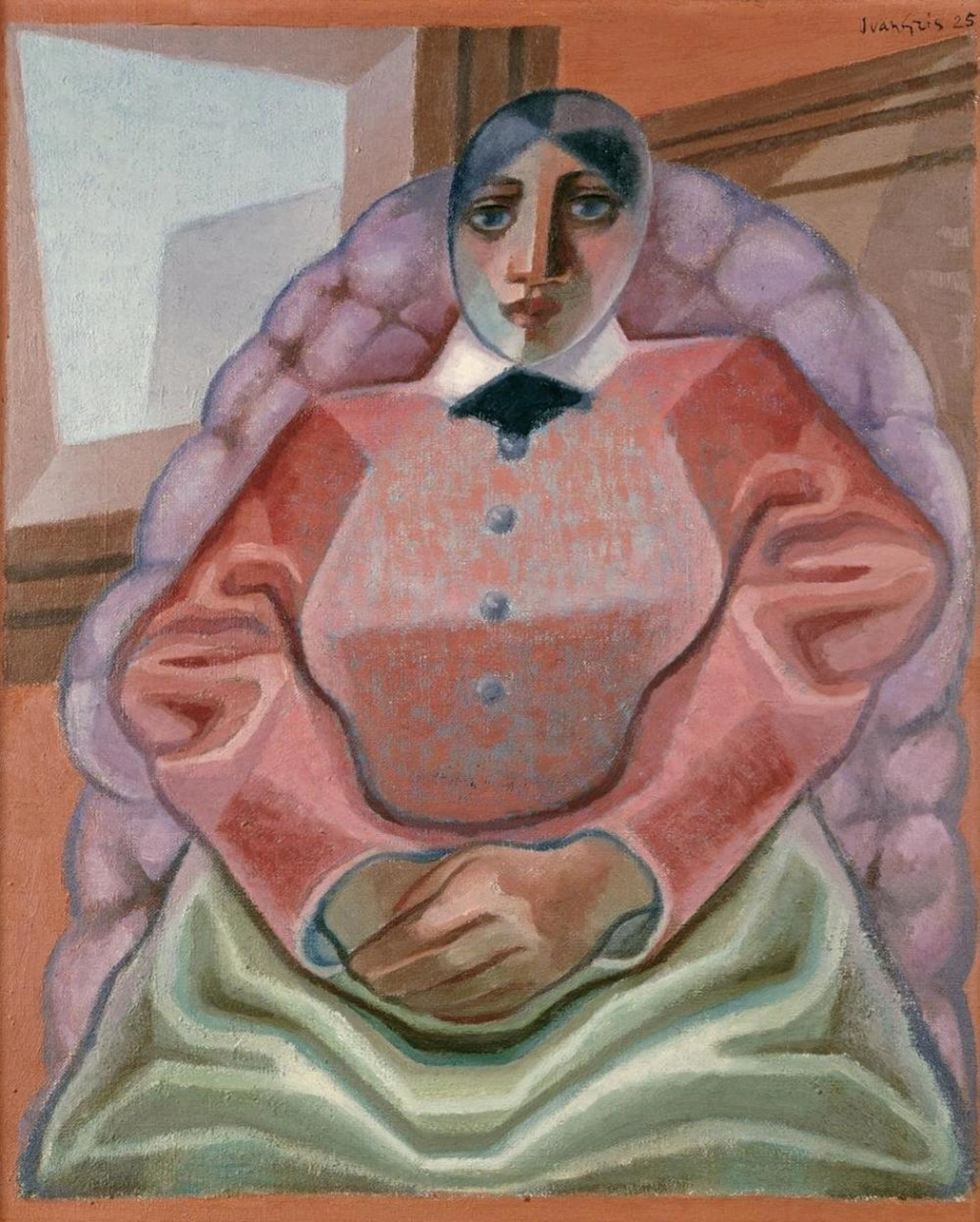 JUAN GRIS - WOMAN IN AN ARMCHAIR