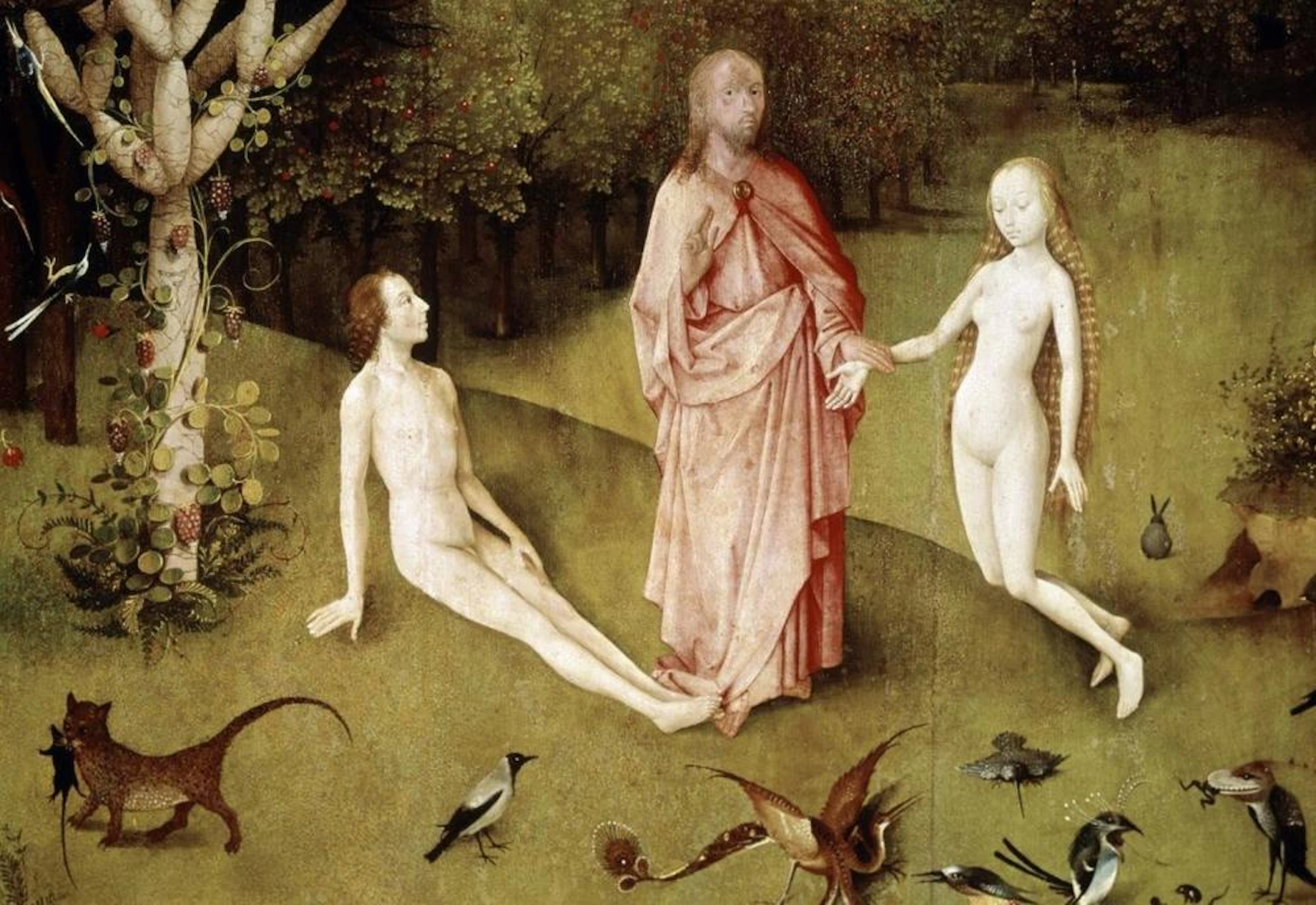 HIERONYMUS BOSCH - GARDEN OF EARTHLY DELIGHTS - DETAIL #1
