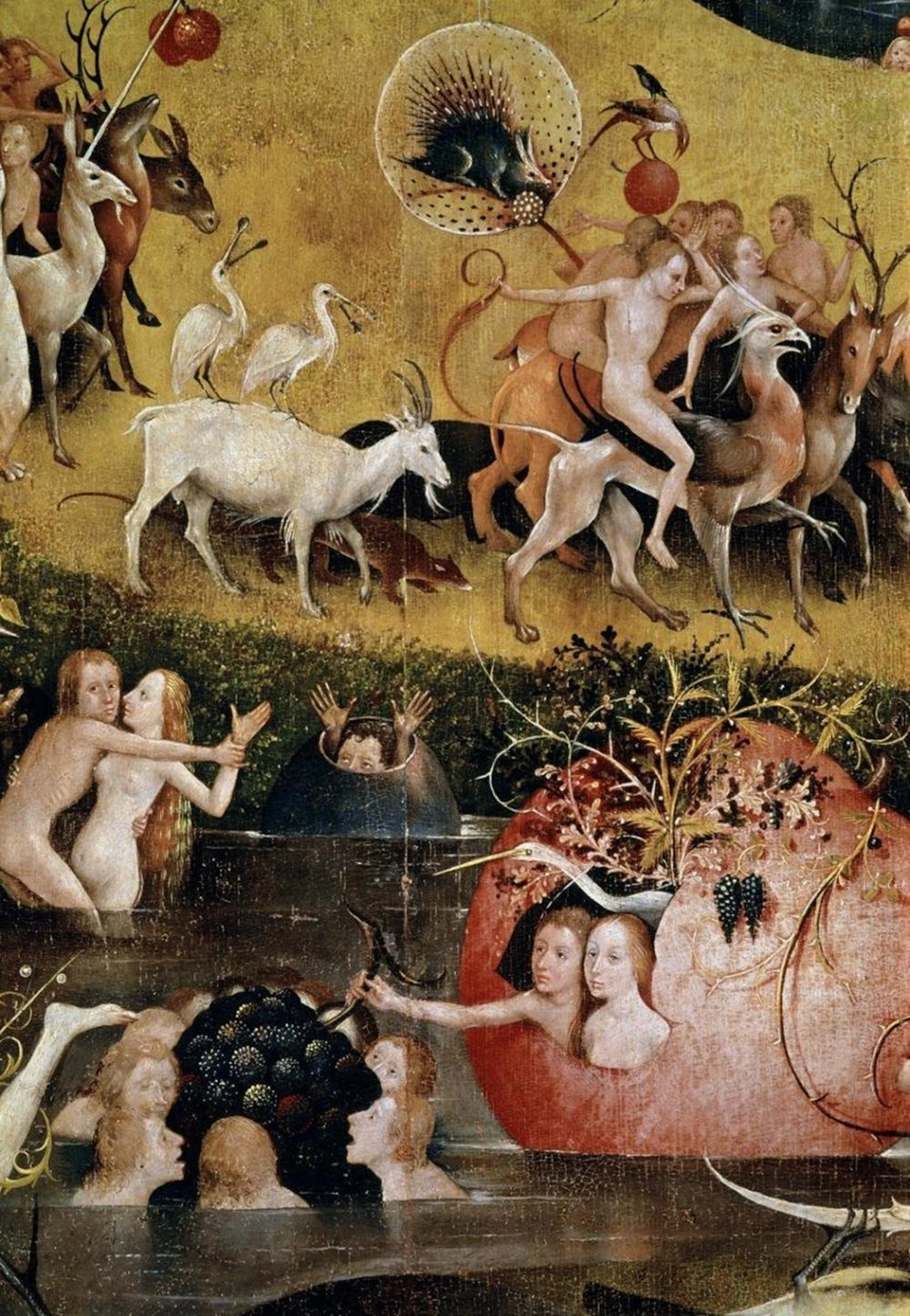 HIERONYMUS BOSCH - GARDEN OF EARTHLY DELIGHTS - DETAIL #5