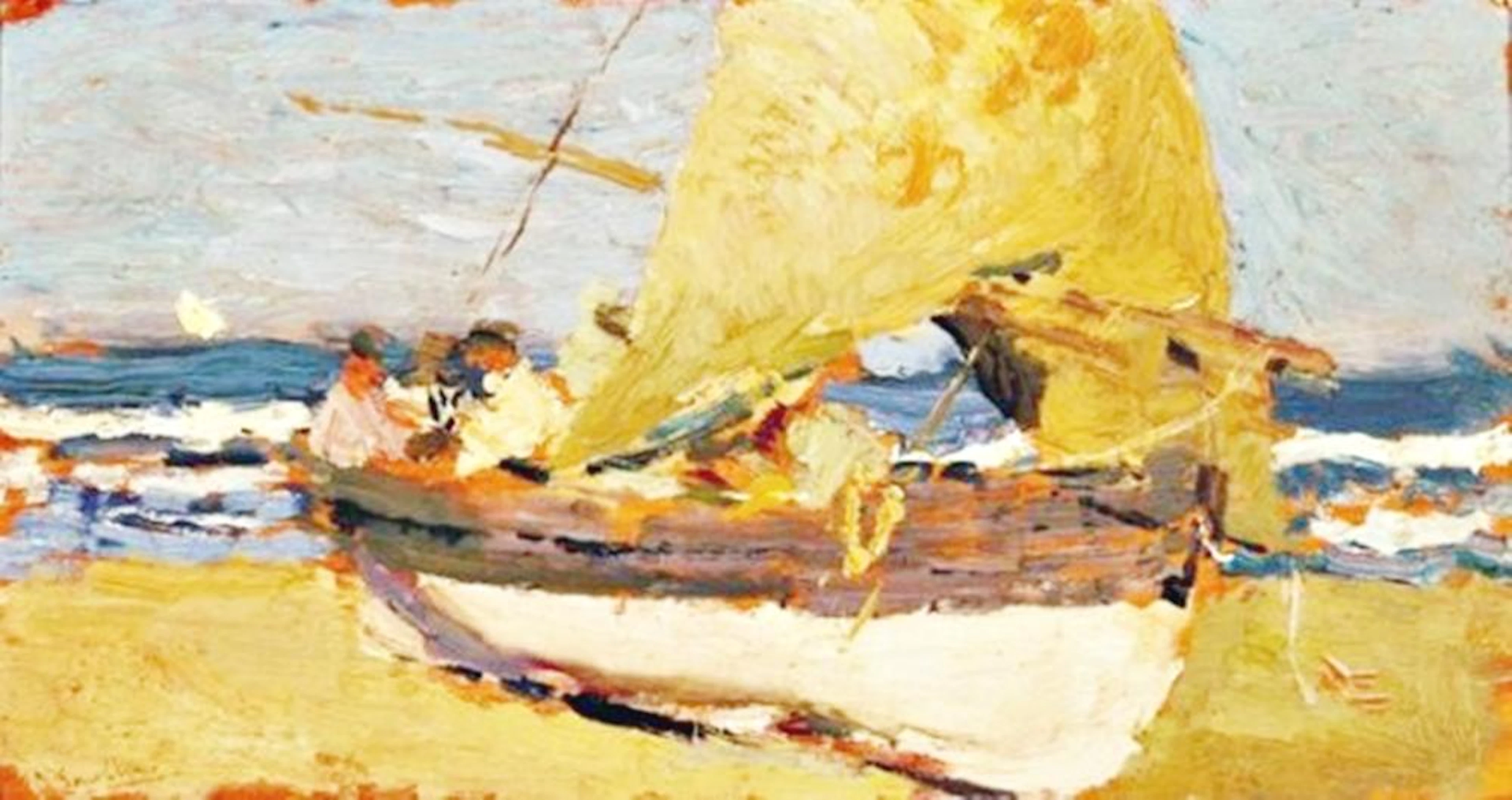 JOAQUIN SOROLLA Y BASTIDA BEACH AT VALENCIA (PLAYA DE VALENCIA), CA. 1908
