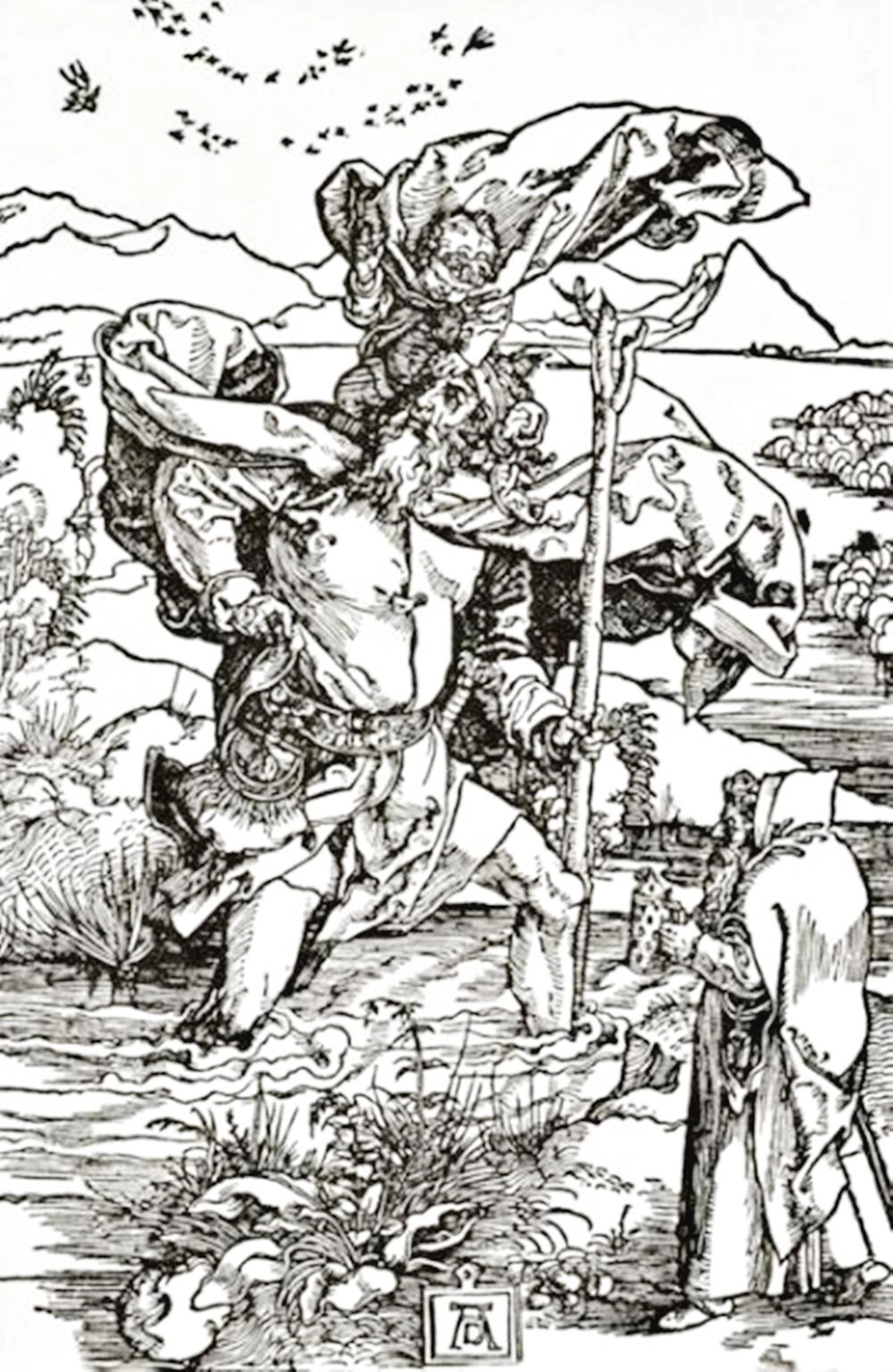 ALBRECHT DURER ST CHRISTOPHER 2