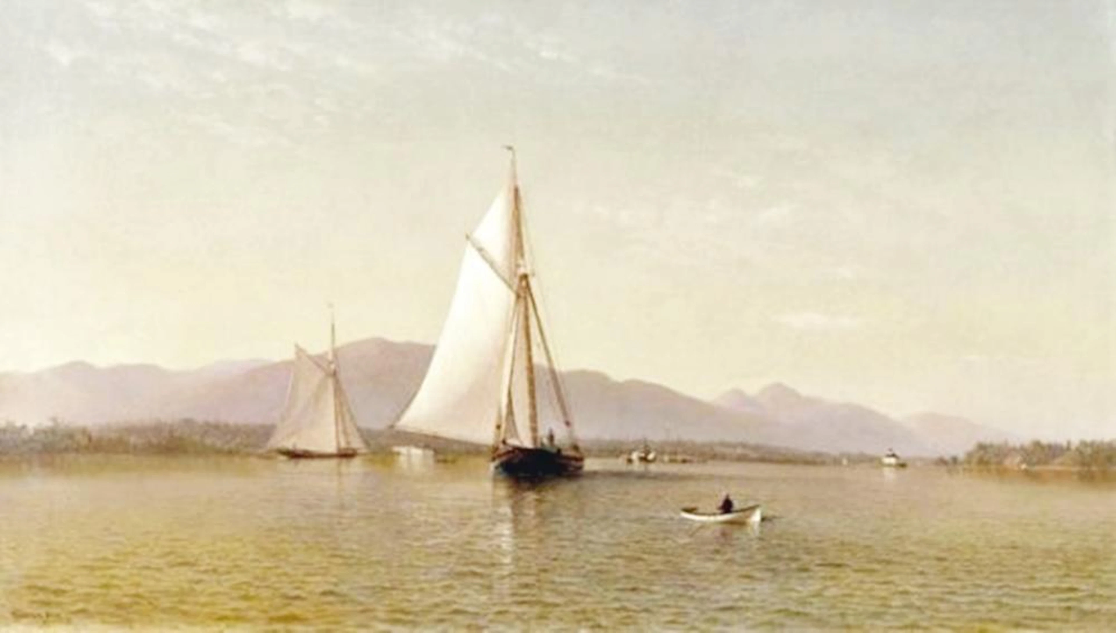 FRANCIS AUGUSTUS SILVA THE HUDSON AT THE TAPPAN ZEE, 1876
