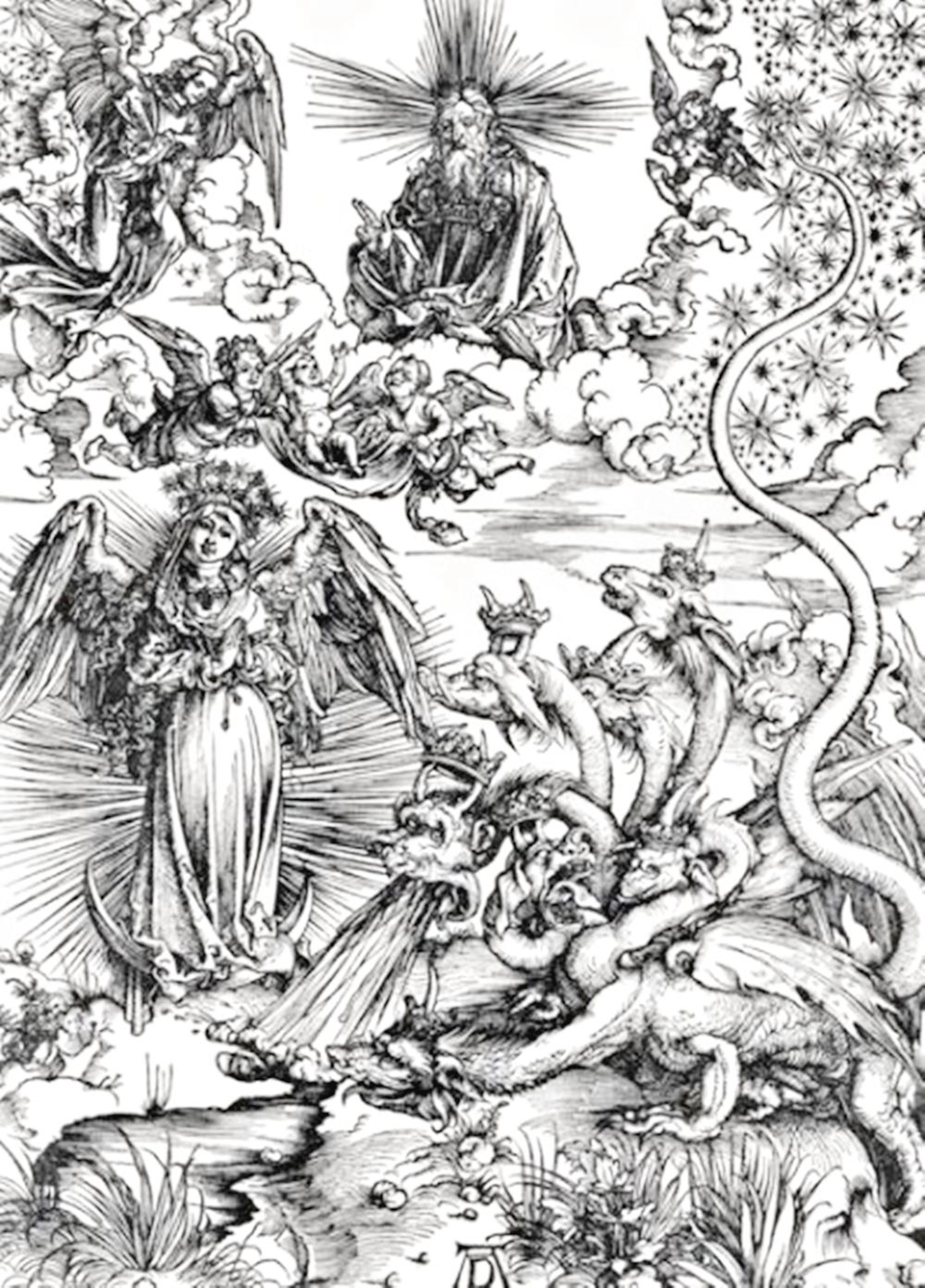 ALBRECHT DURER THE APOCALYPTIC WOMA