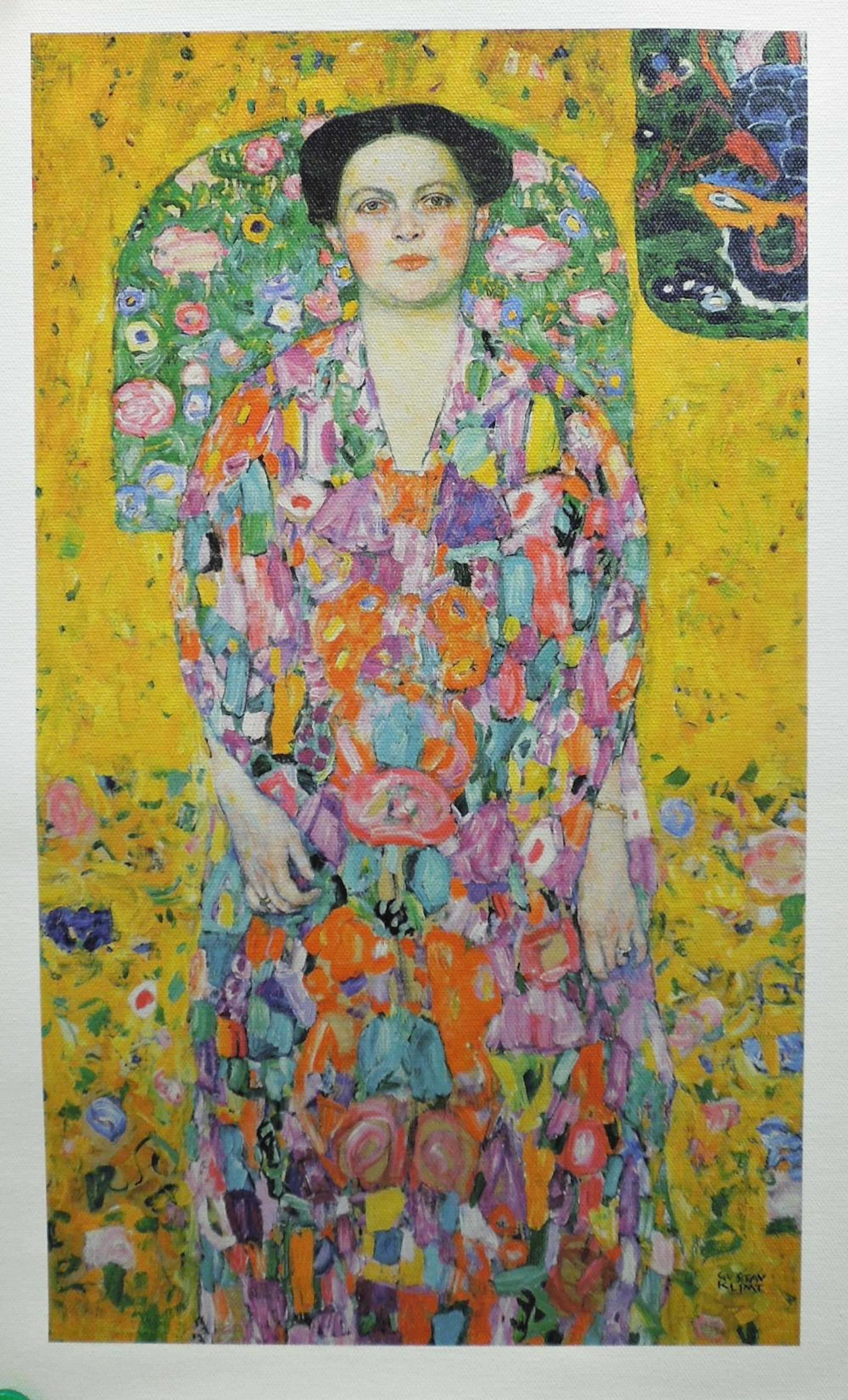 Gustav Klimt Portrait Of Eugenia Primavesia