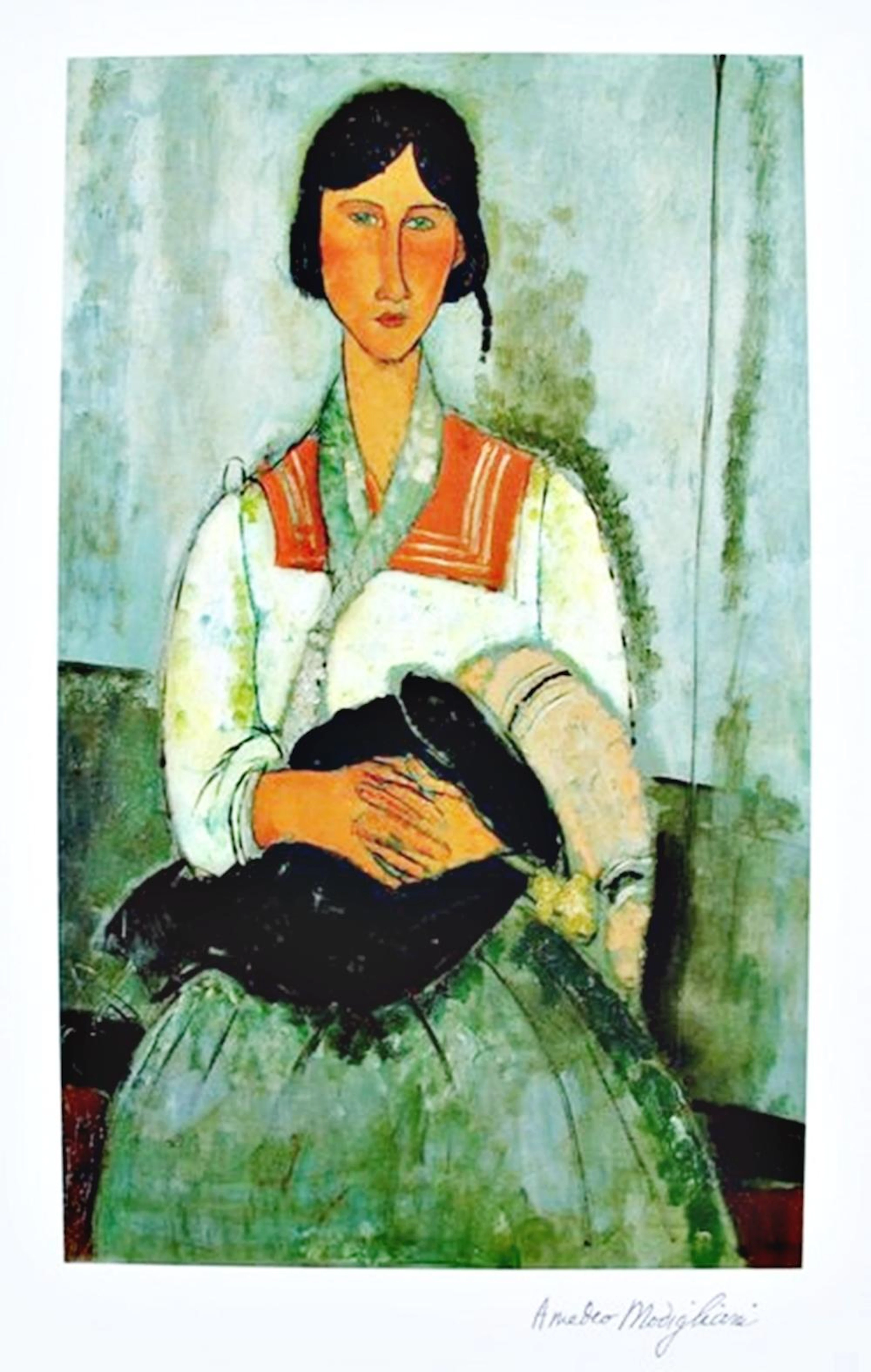 Amadeo Modigliani Gypsy Woman With Child