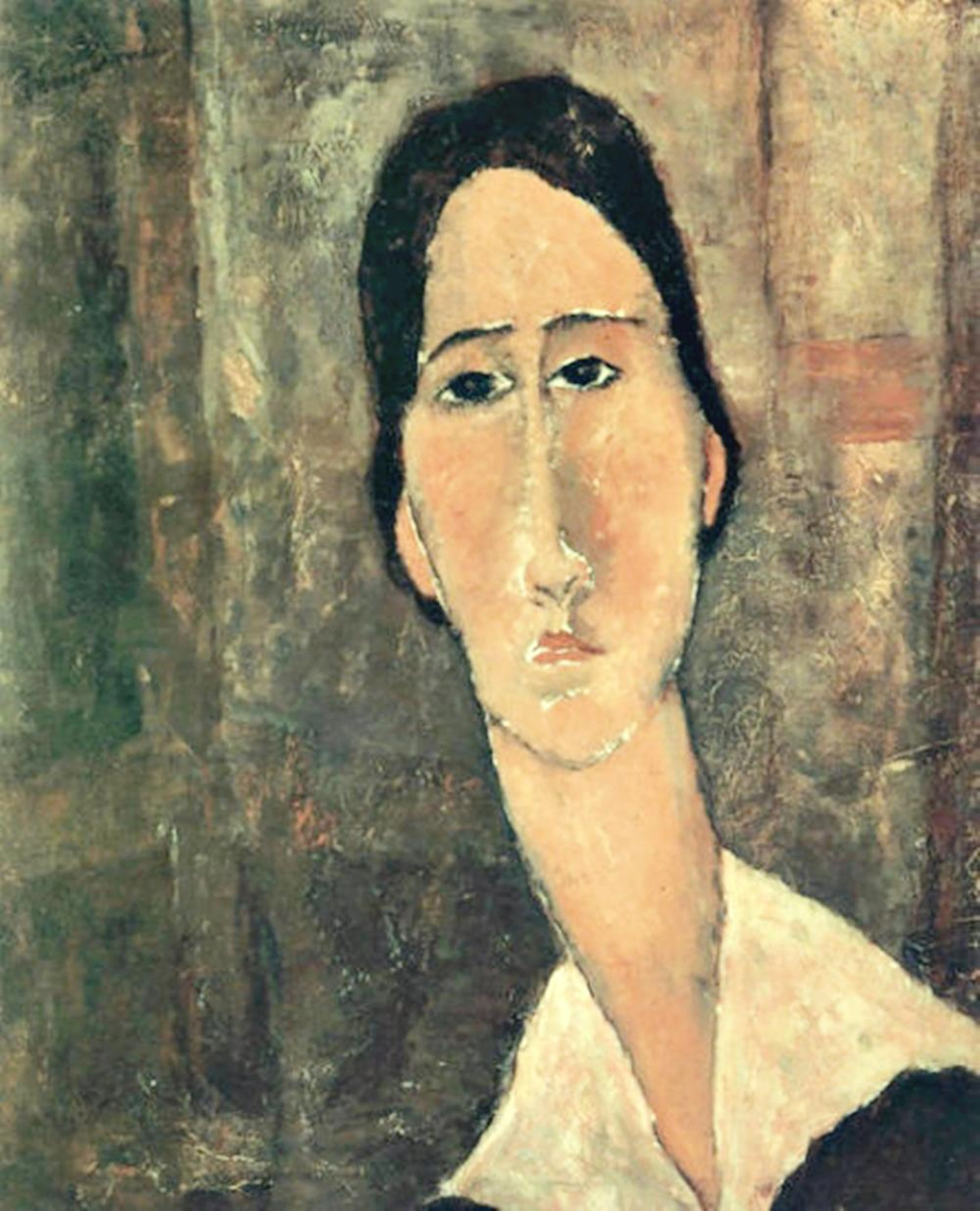 AMEDEO MODIGLIANI JEANNE HEBUTERNE WHITECOLLAR