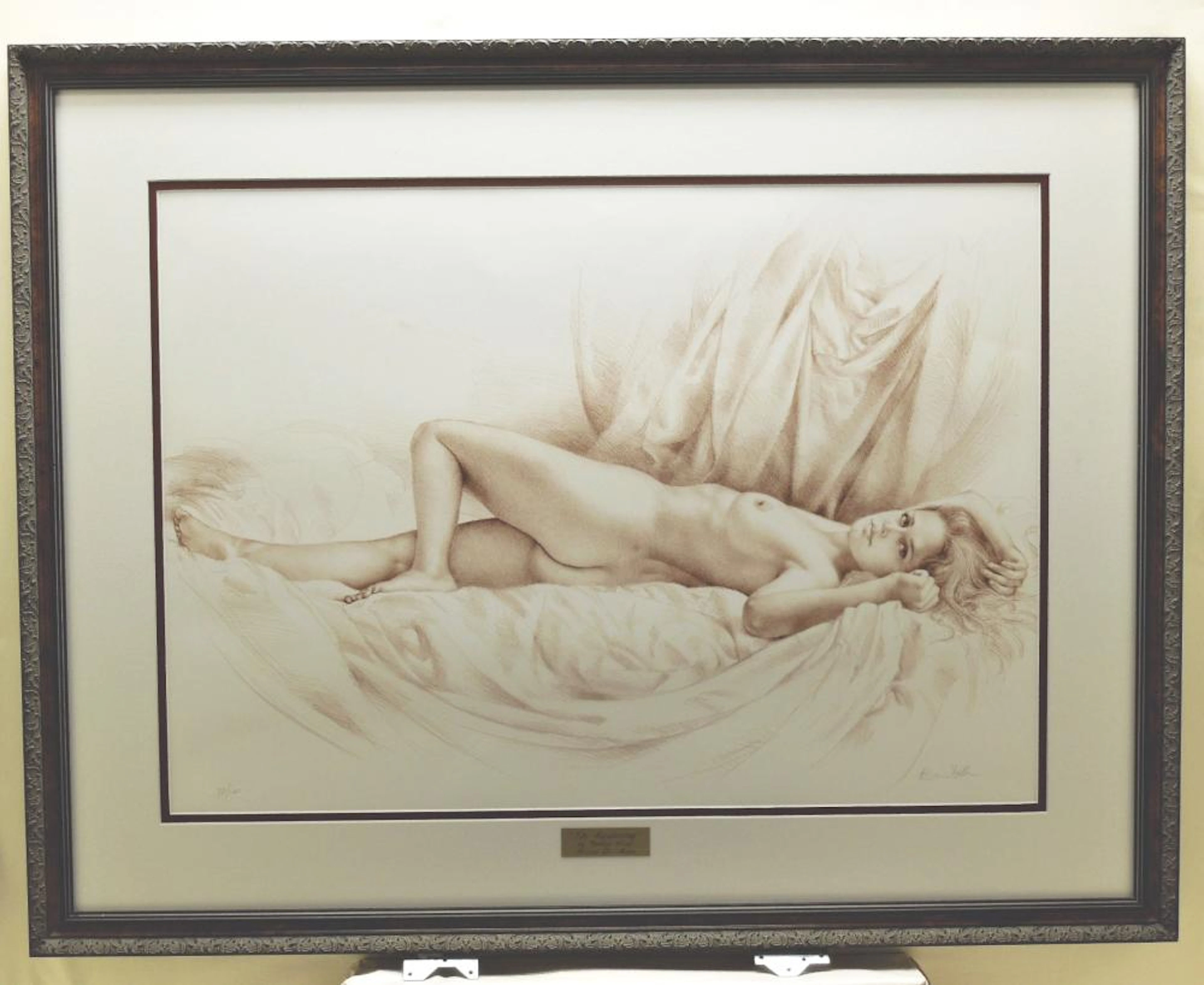Bruno Di Maio "The Awakiening" Gallery Framed Hand Signed Lithograph 78/100