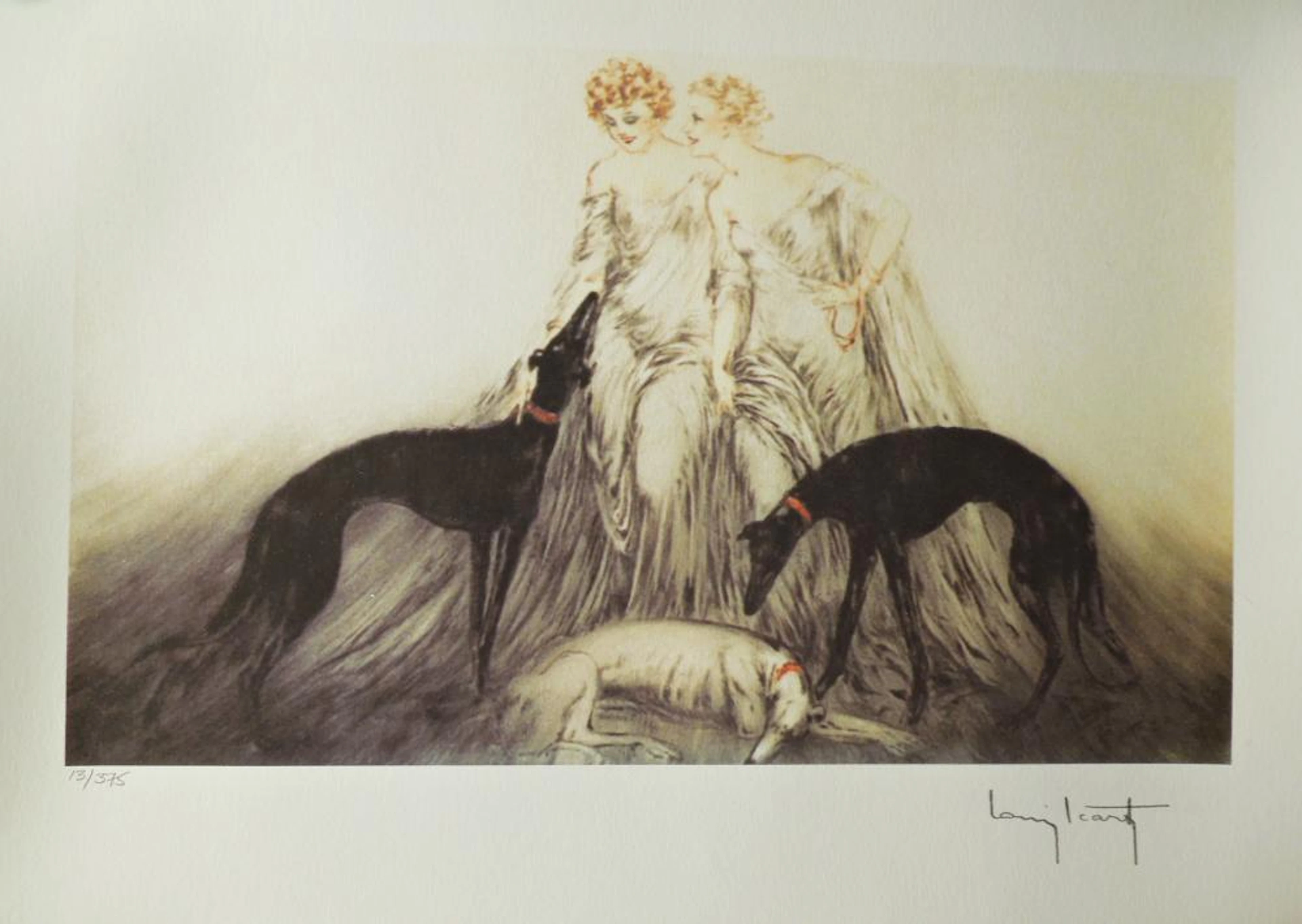 Louis Icart Coursing Ii