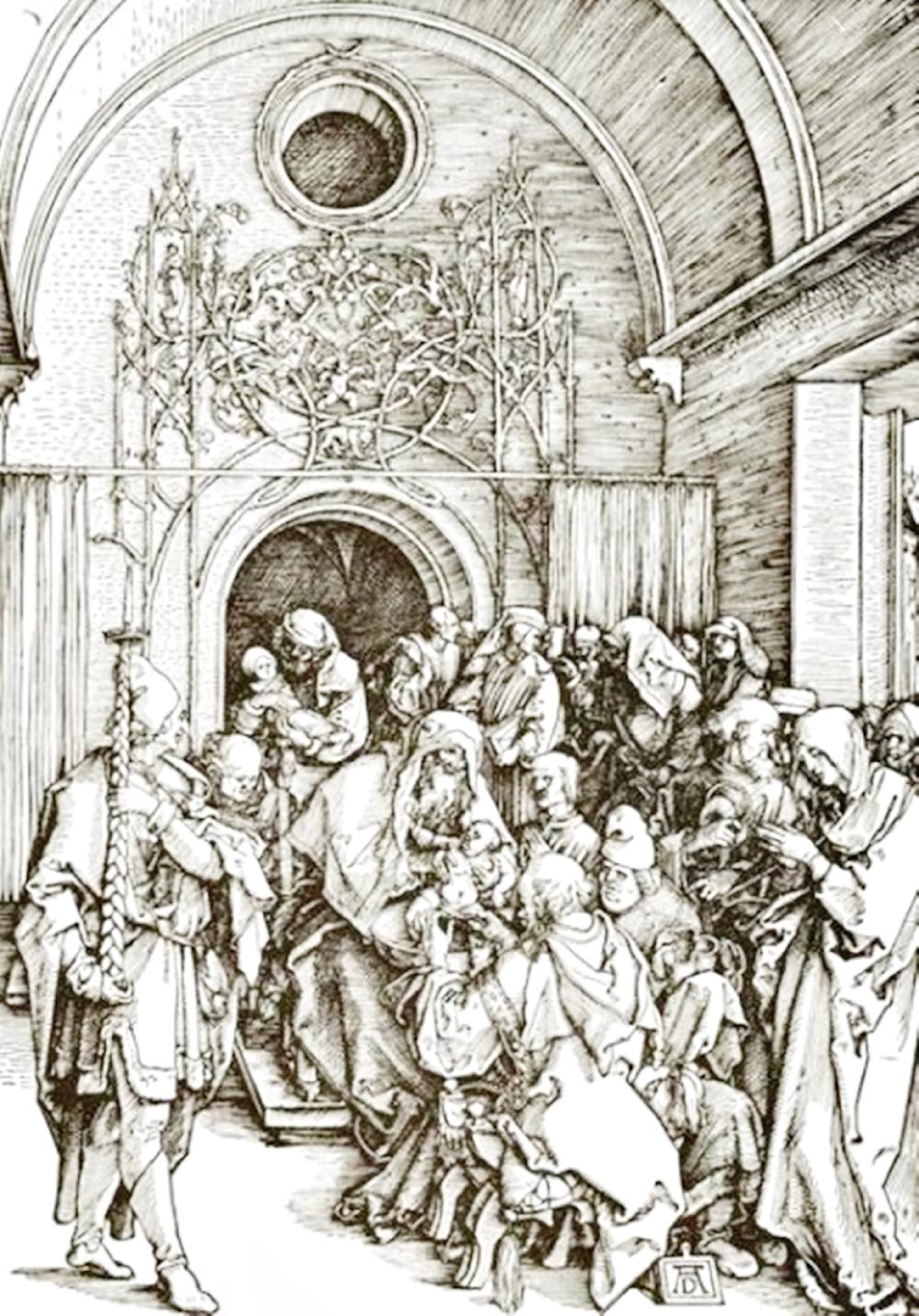 ALBRECHT DURER LIFE OF THE VIRGIN 10