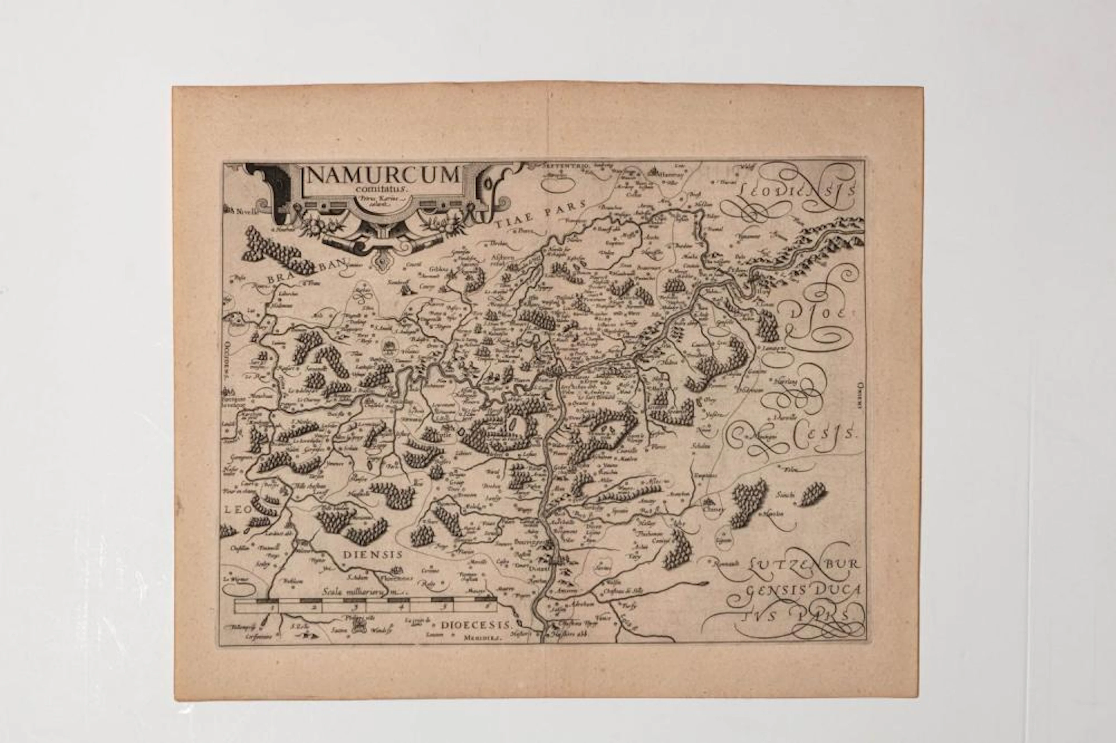 [NAMUR]. Peter VAN DEN KEERE (1571-1646) & Lodovico GUICCIARDINI (1541-158