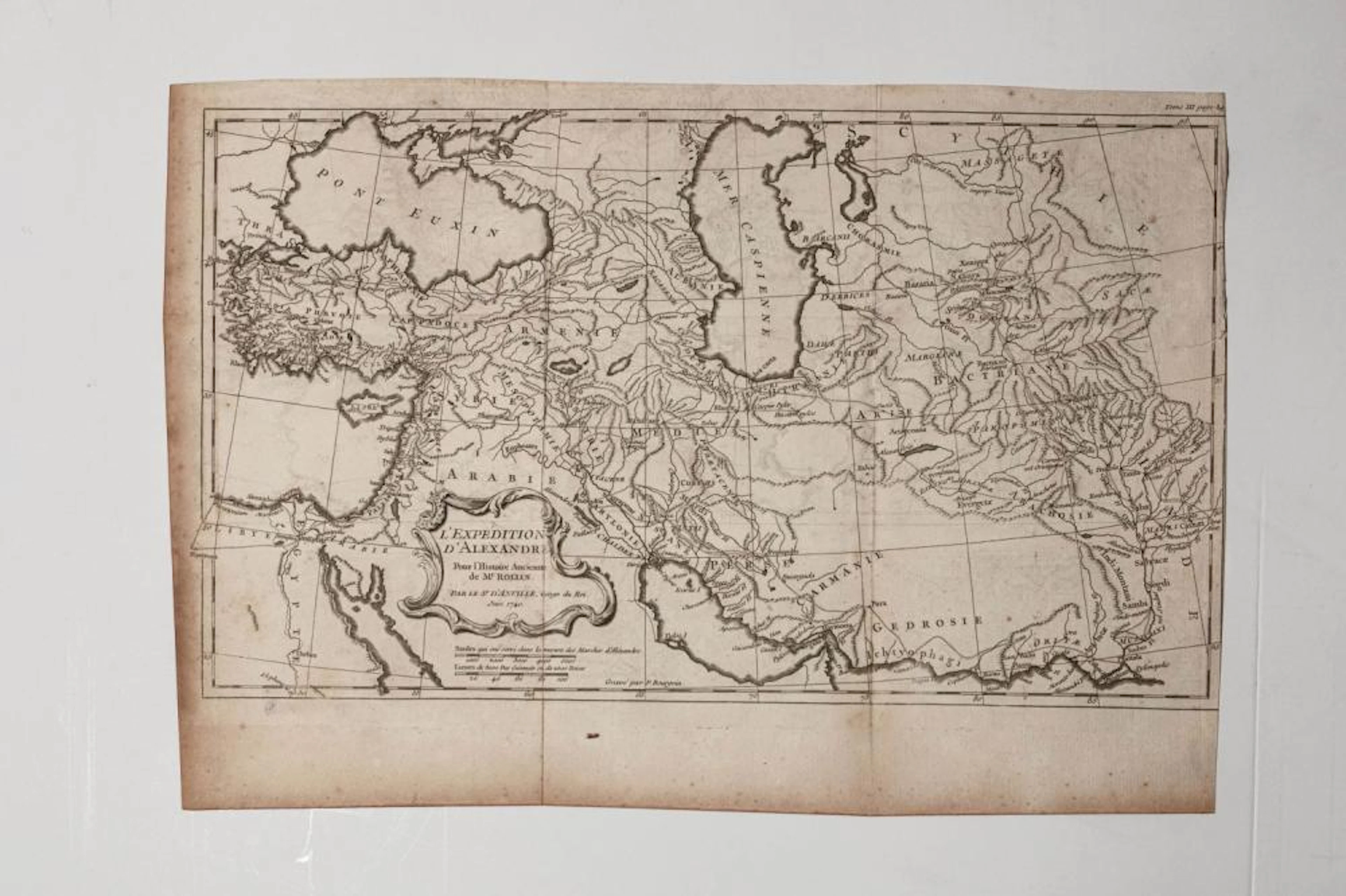 [PROCHE-ORIENT]. Jean-Baptiste Bourguignon D'ANVILLE (1697-1782) & Charles