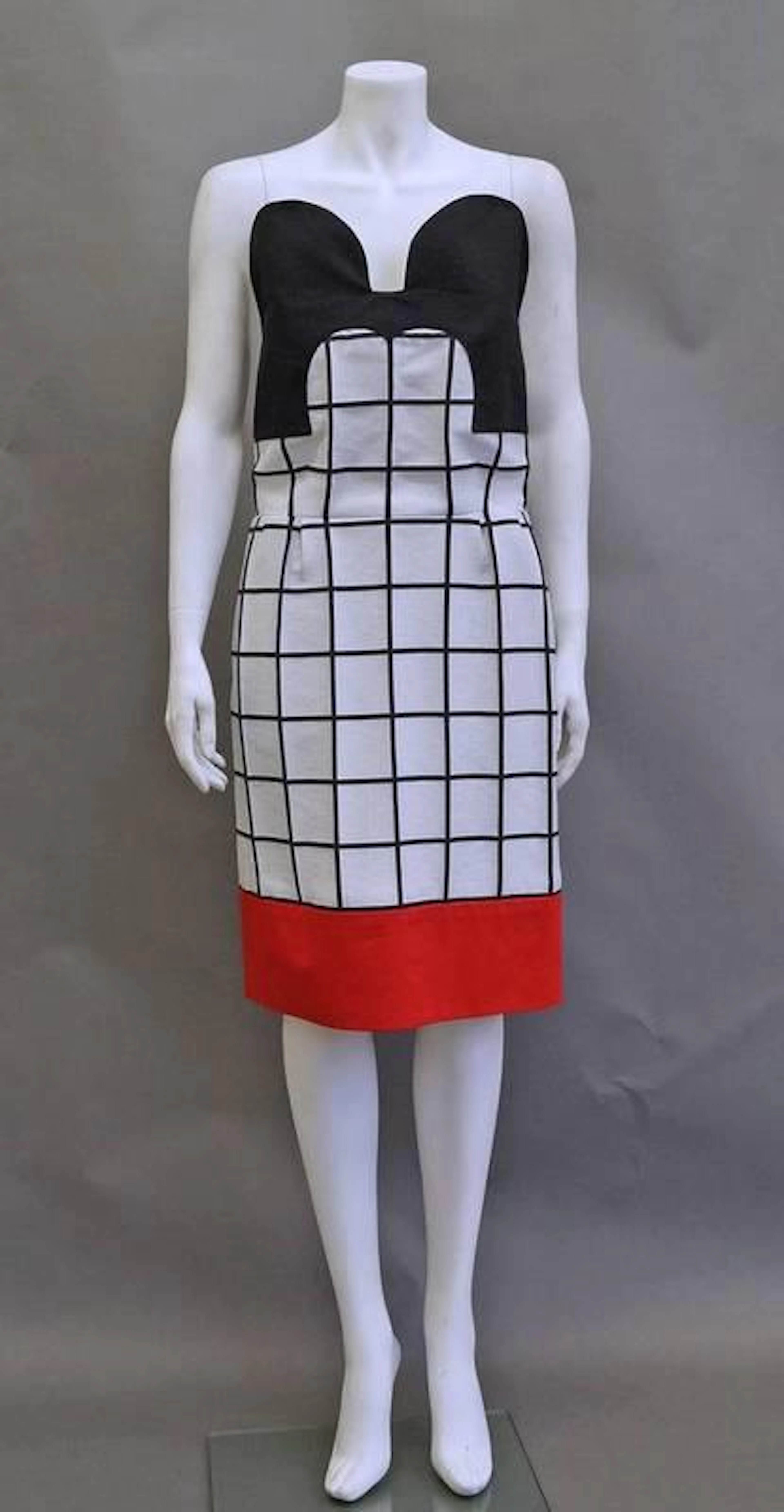 Jean Charles de Castelbajac. A Mickey Mouse ears dress, the Mondrian