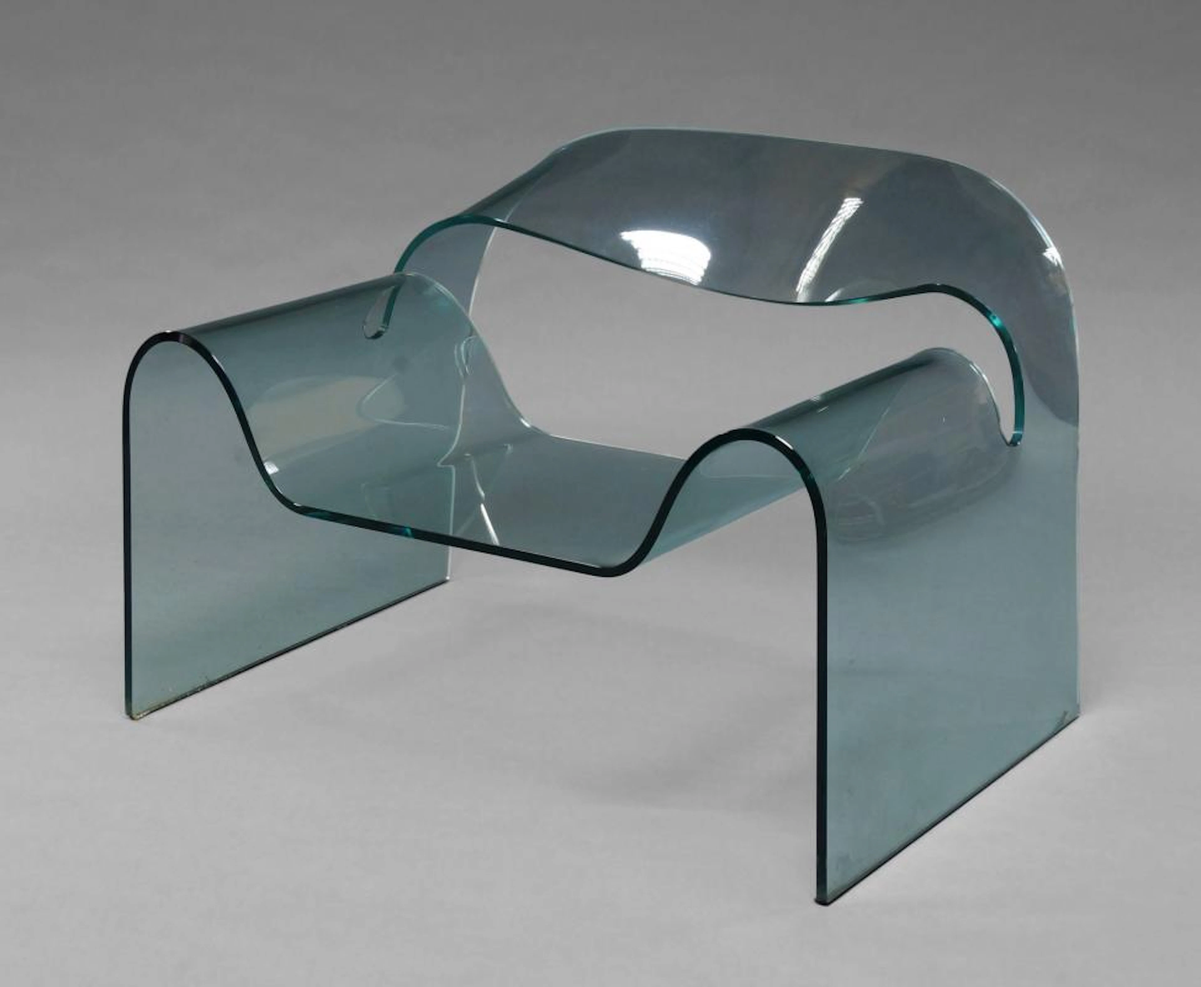 Cini Boeri and Tomu Katayanagi Ghost chair for Fiam Tavullia, 1987