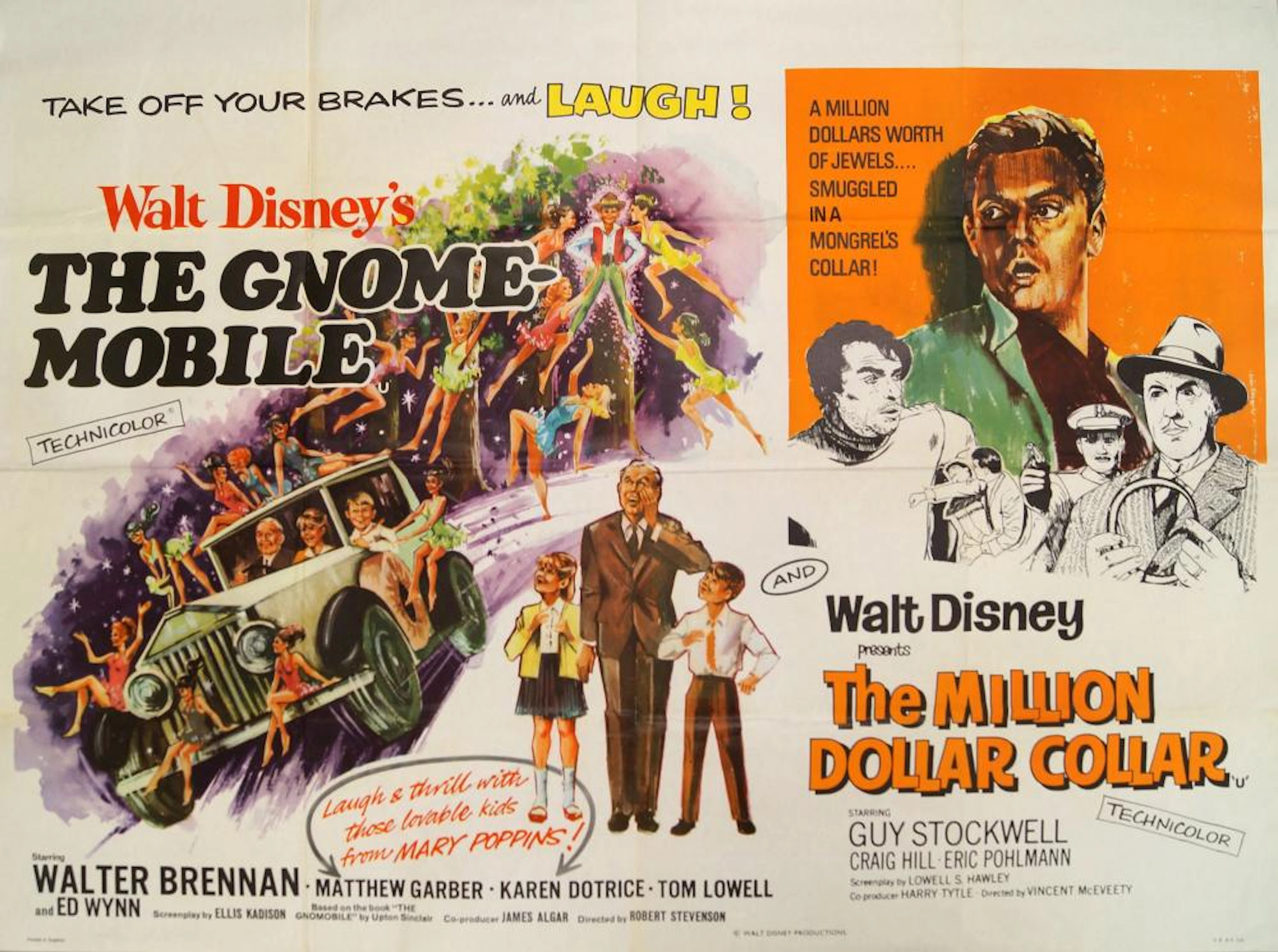 'The Gnome-Mobile' & 'The Million Dollar Collar' (Double Bill), 1967/1963