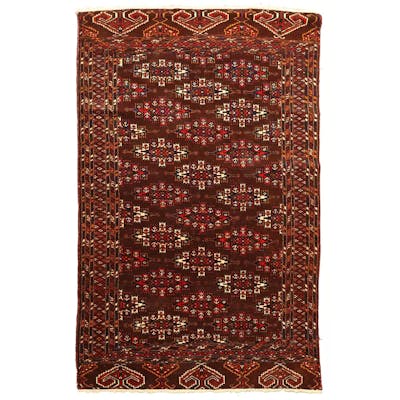 An Afghan Yamout rug