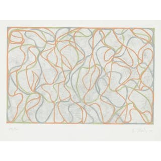 Brice Marden,American b.1938- Distant Muses