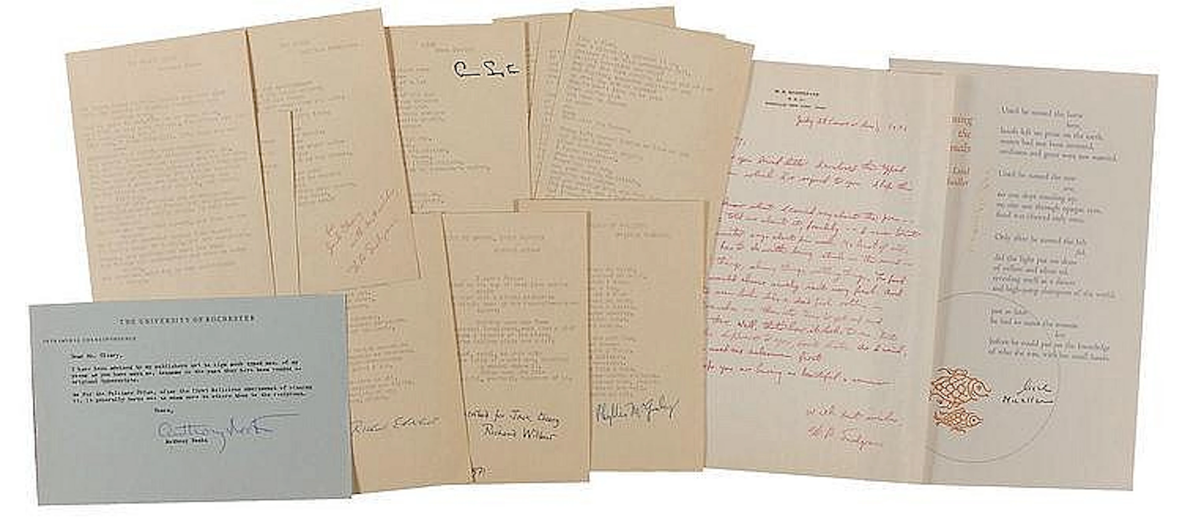 Autograph - Pulitzer Prize Poets