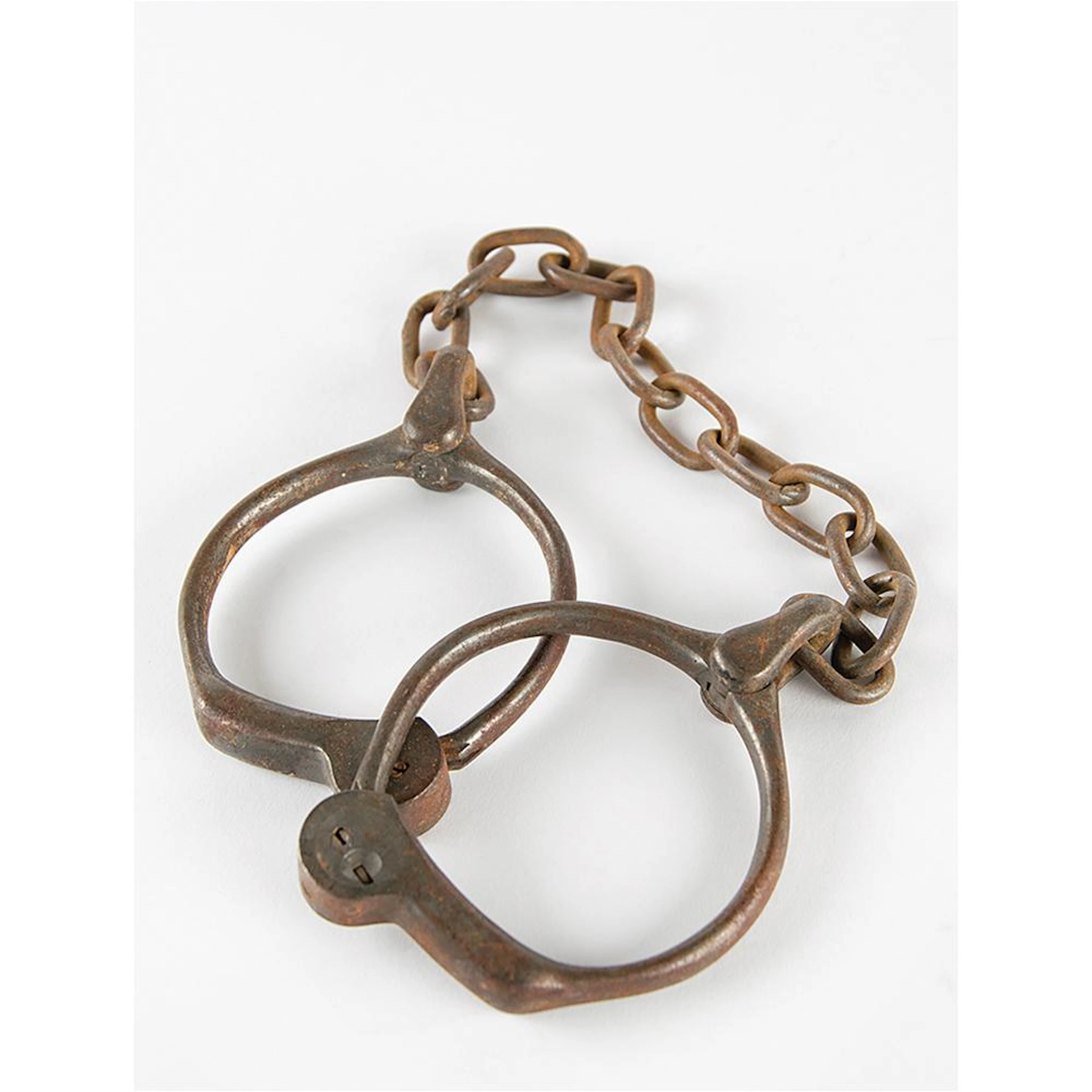 Harry Houdini's Personally-Owned Lilly Leg Irons
