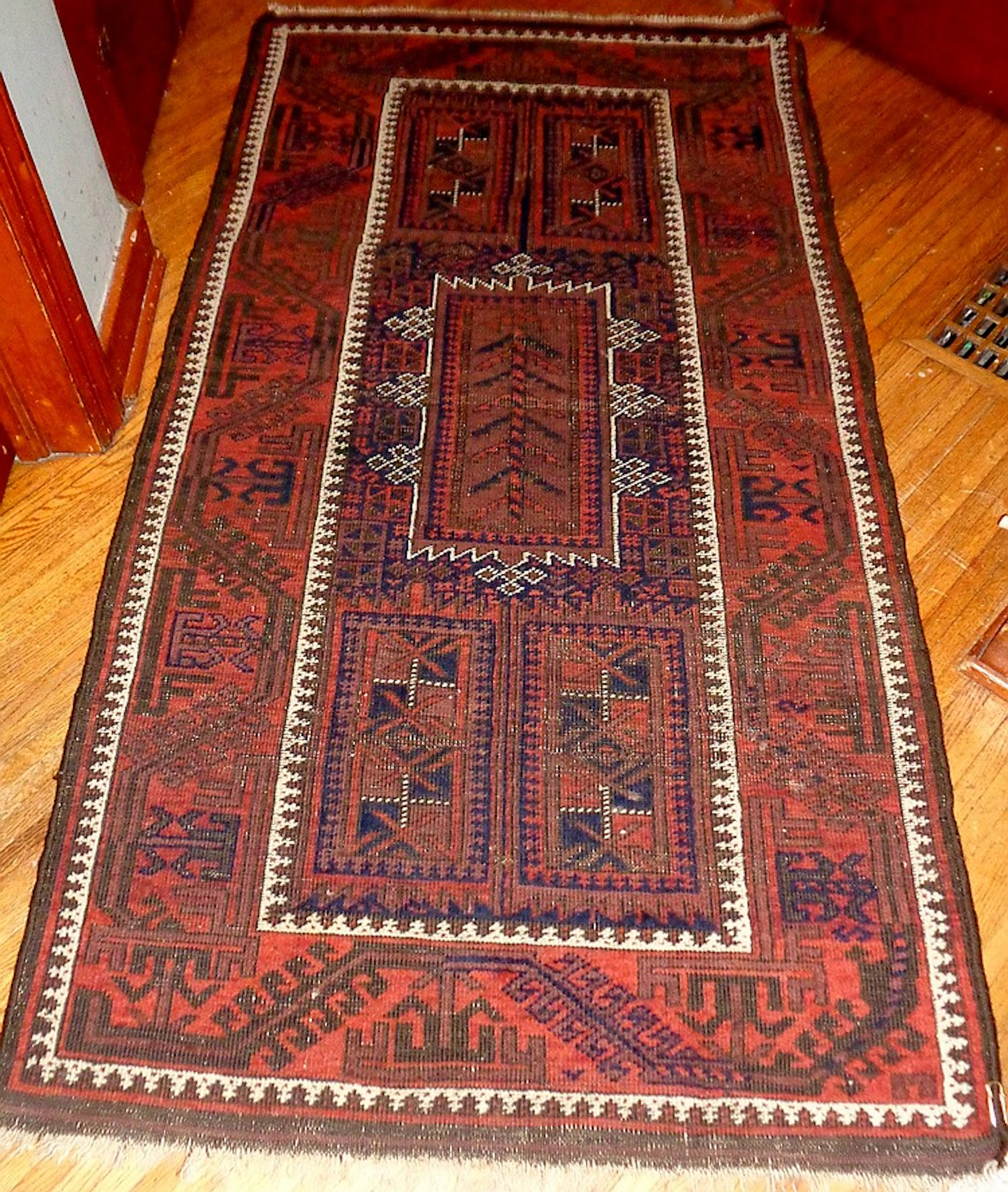 Antique Bergania Family Tribal Rug