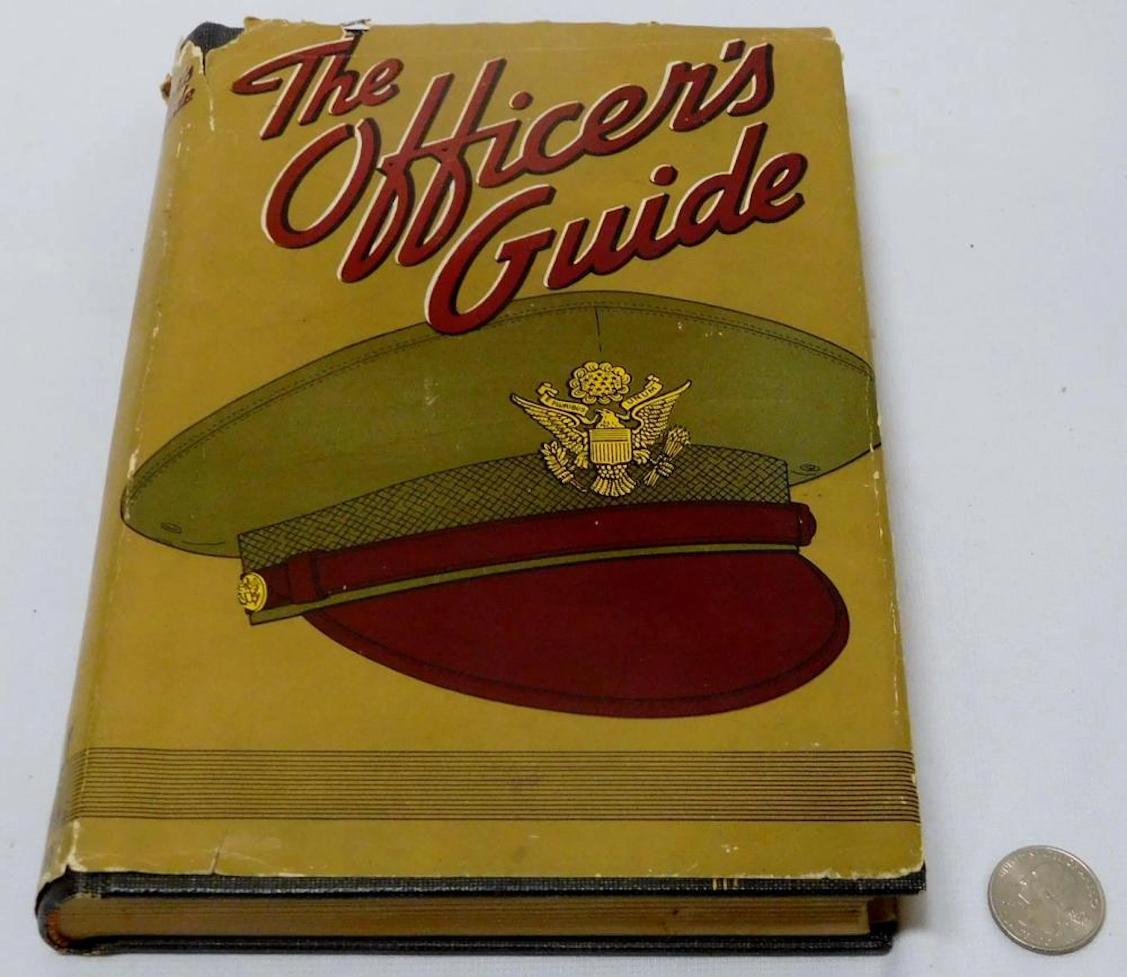 Vintage 1942 "The Officer's Guide" Book w/ Dust Jacket