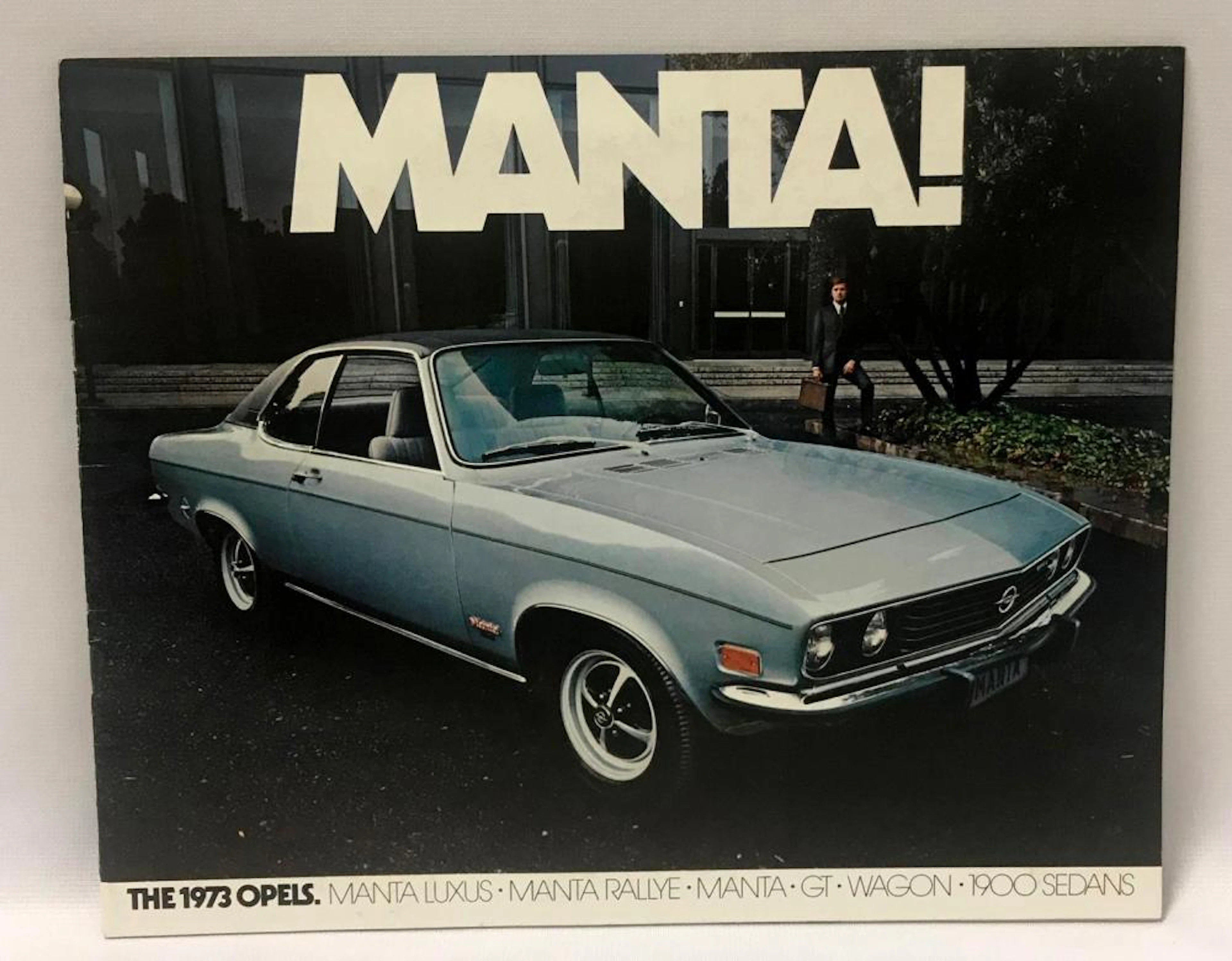 Vintage 1973 Manta Opel's Catalog