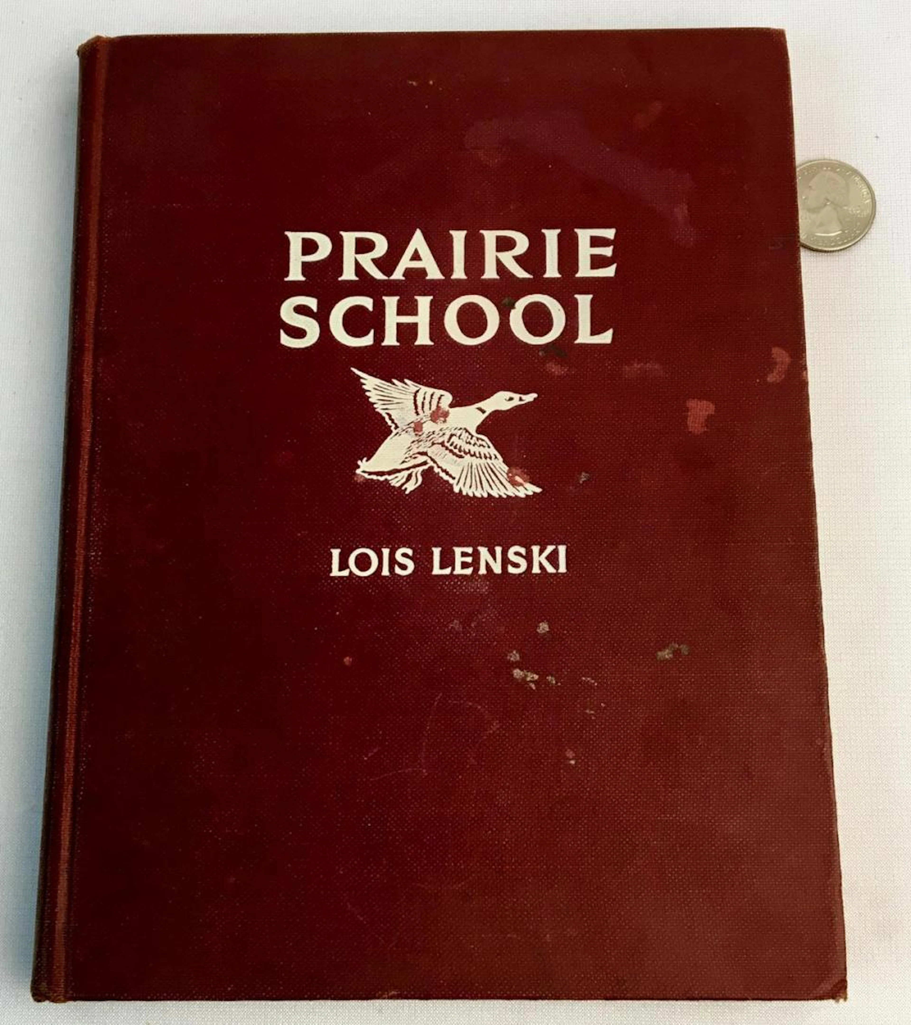 1951 Prairie School by Lois Lenski Illustrated FIRST EDITION