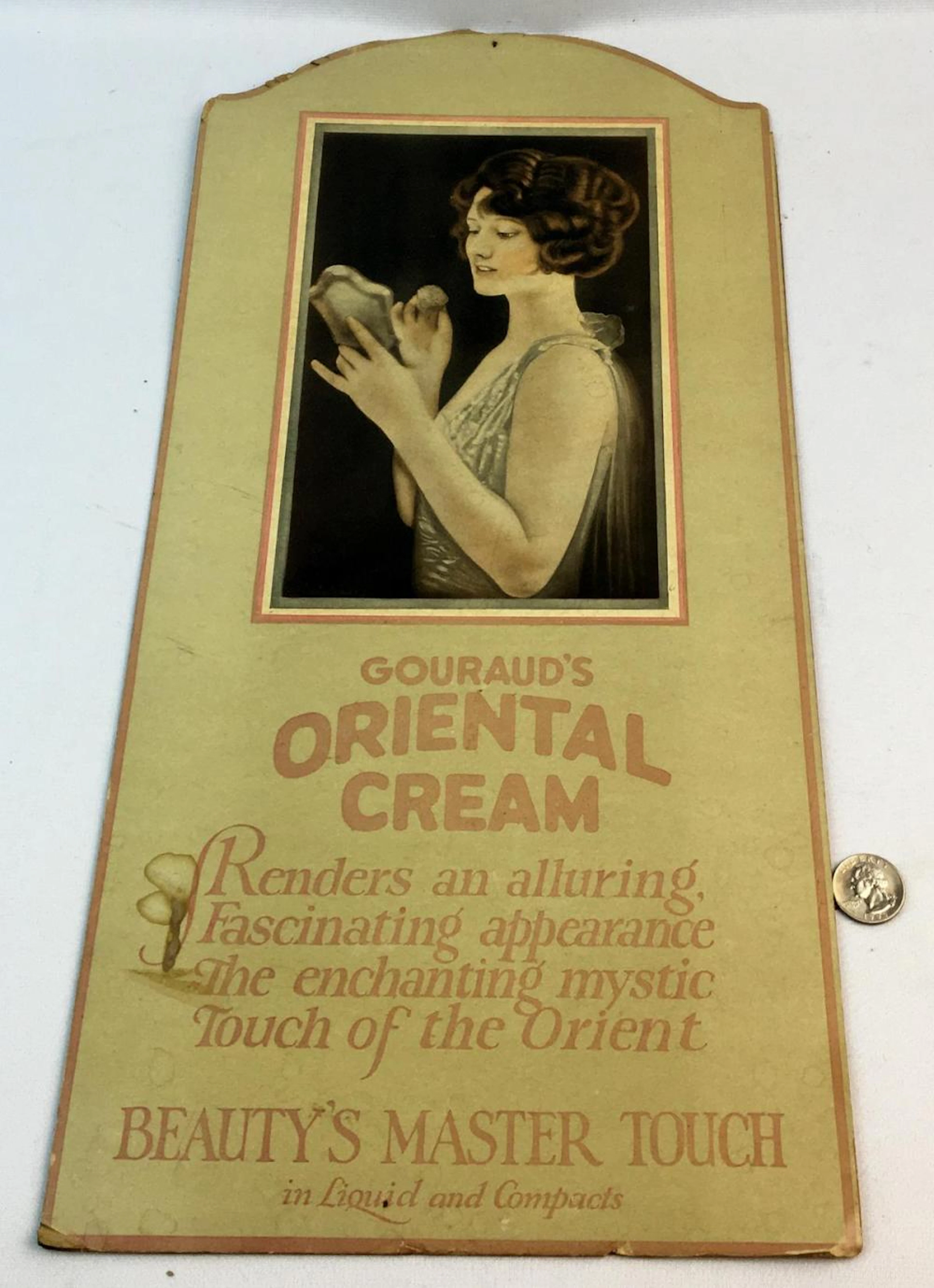 Antique 1920's Gouraud's Oriental Cream Advertising Store...
