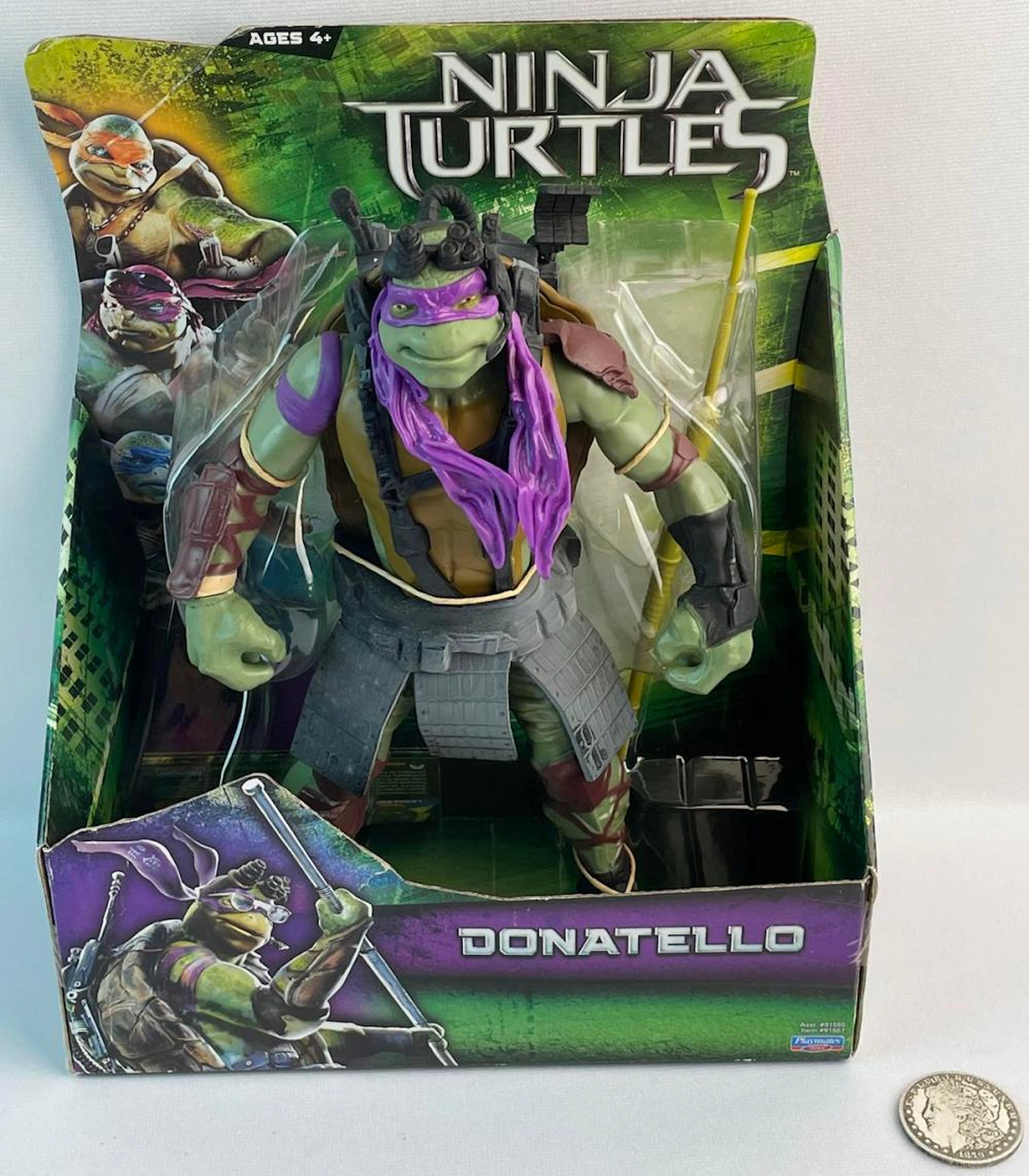 2014 Ninja Turtles "Donatello" Playmates Toys Action Figure UNOPENED