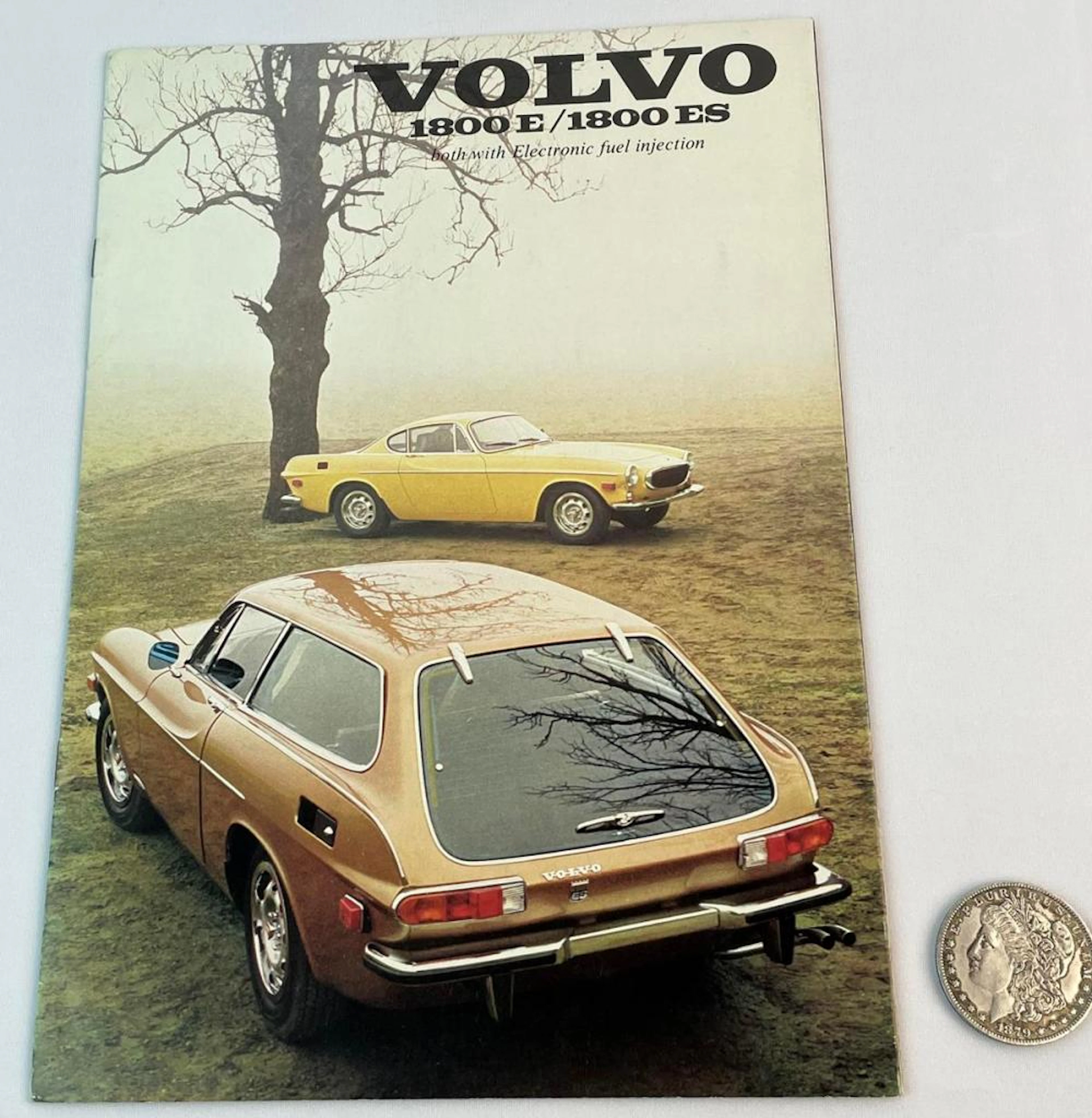 Vintage 1971 Volvo 1800E / 1800ES Original Car Dealer...