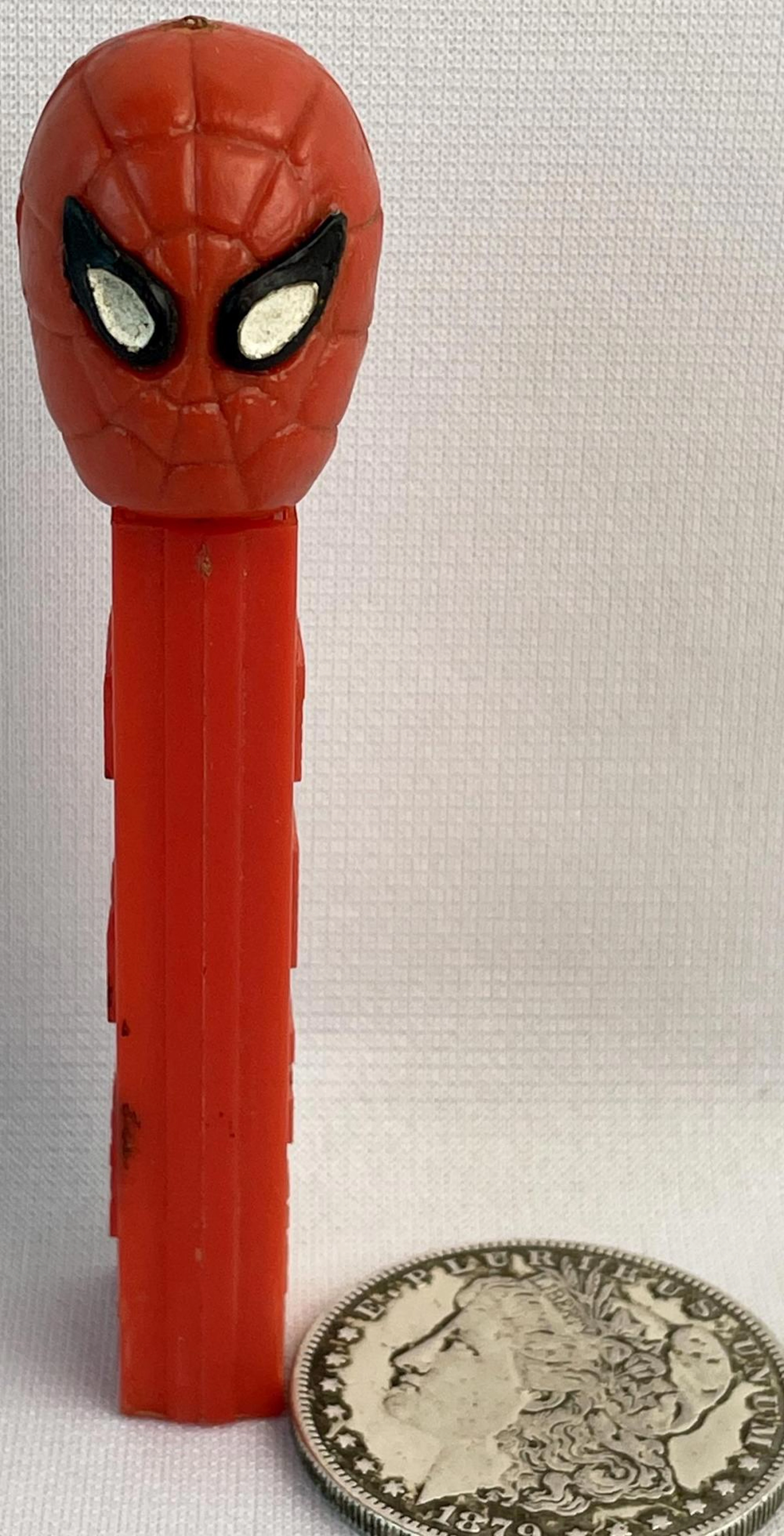 Vintage 1978 Pez Dispenser Spider-Man w/ No Feet