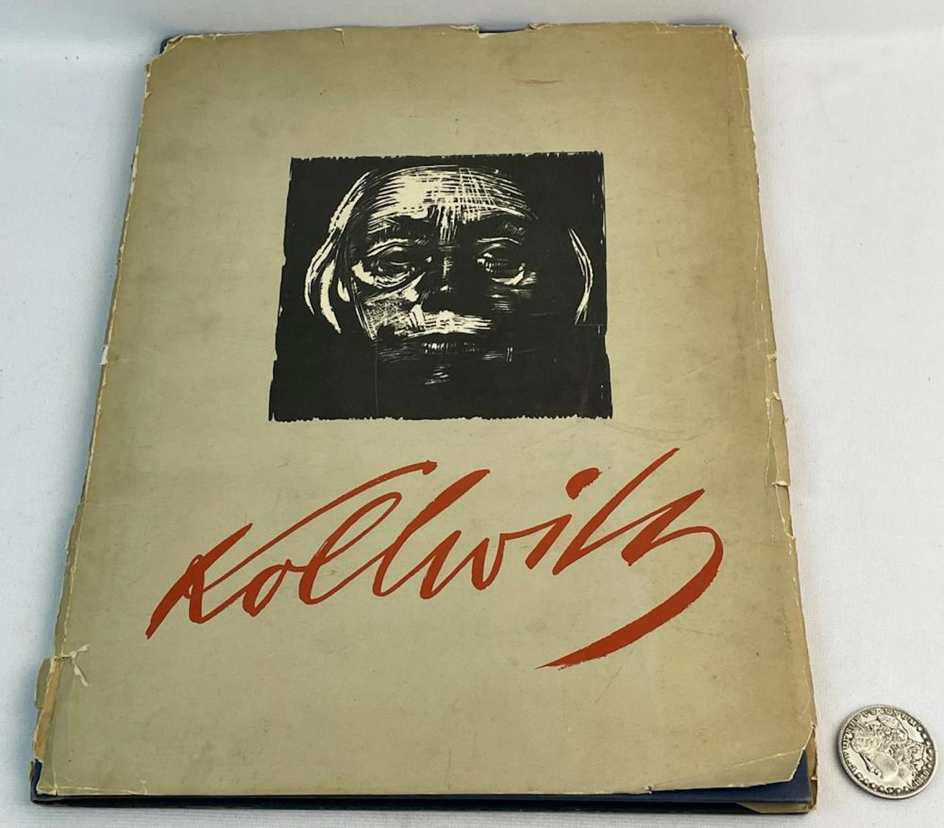 1930 Kathe Kollwitz Art Book w/ 10 Prints and Dust Jacket FIRST EDITIO