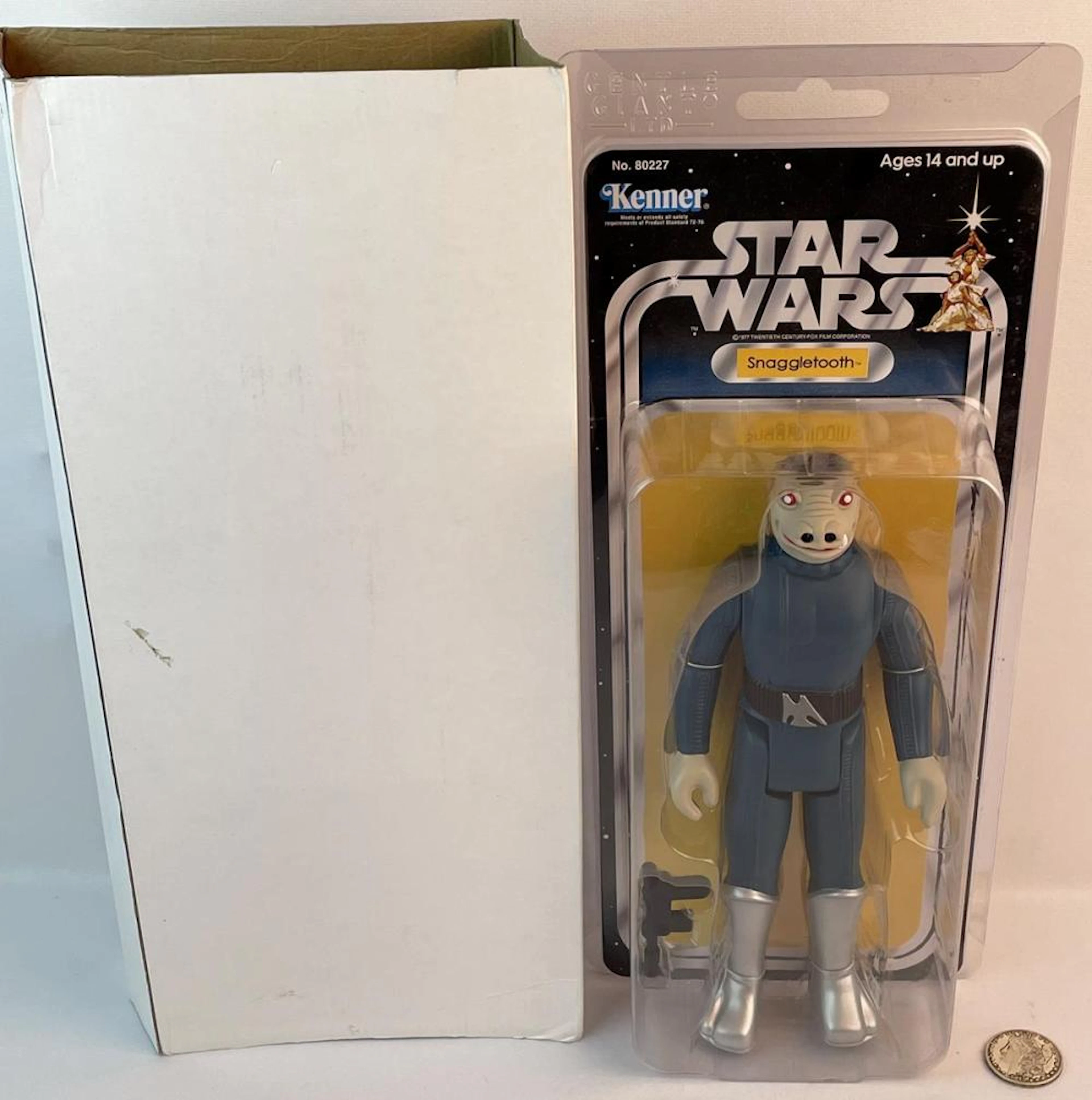 2012 SDCC Kenner Gentle Giant Star Wars Blue Snaggletooth...