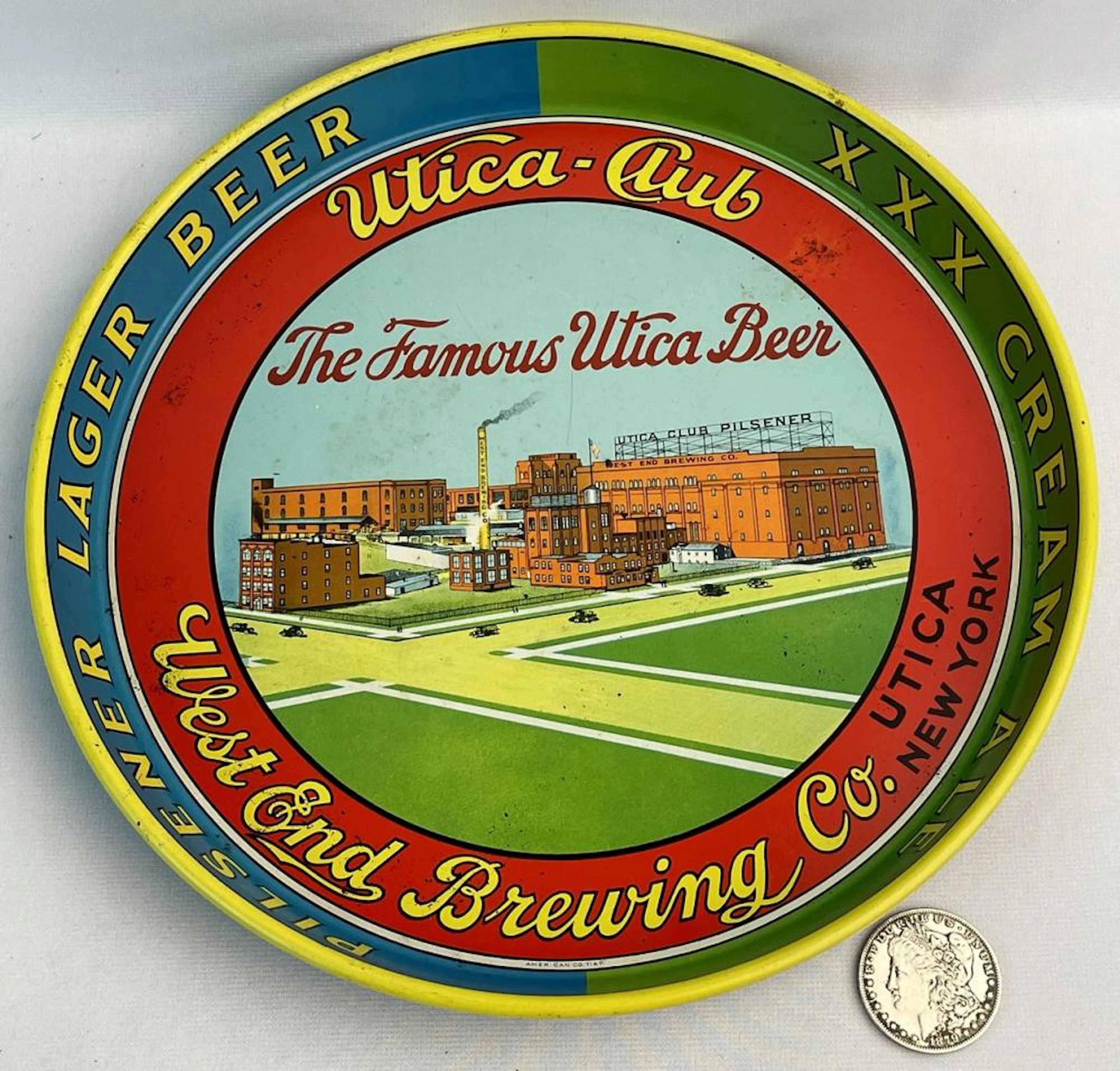 Vintage Utica Club "The Famous Utica Beer "XXX Cream Ale...