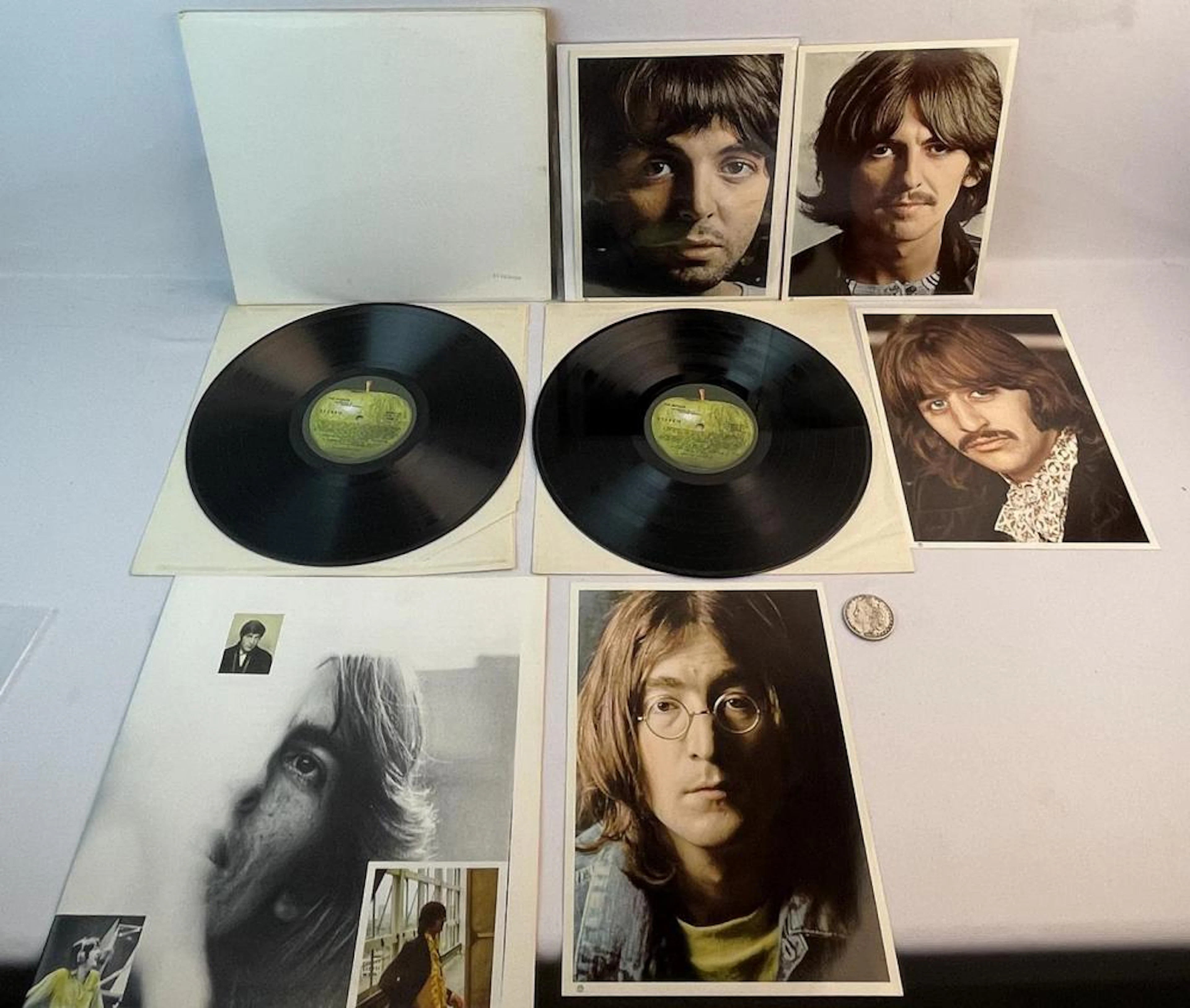 Vintage 1968 The Beatles The White Album Apple SWBO - 101...