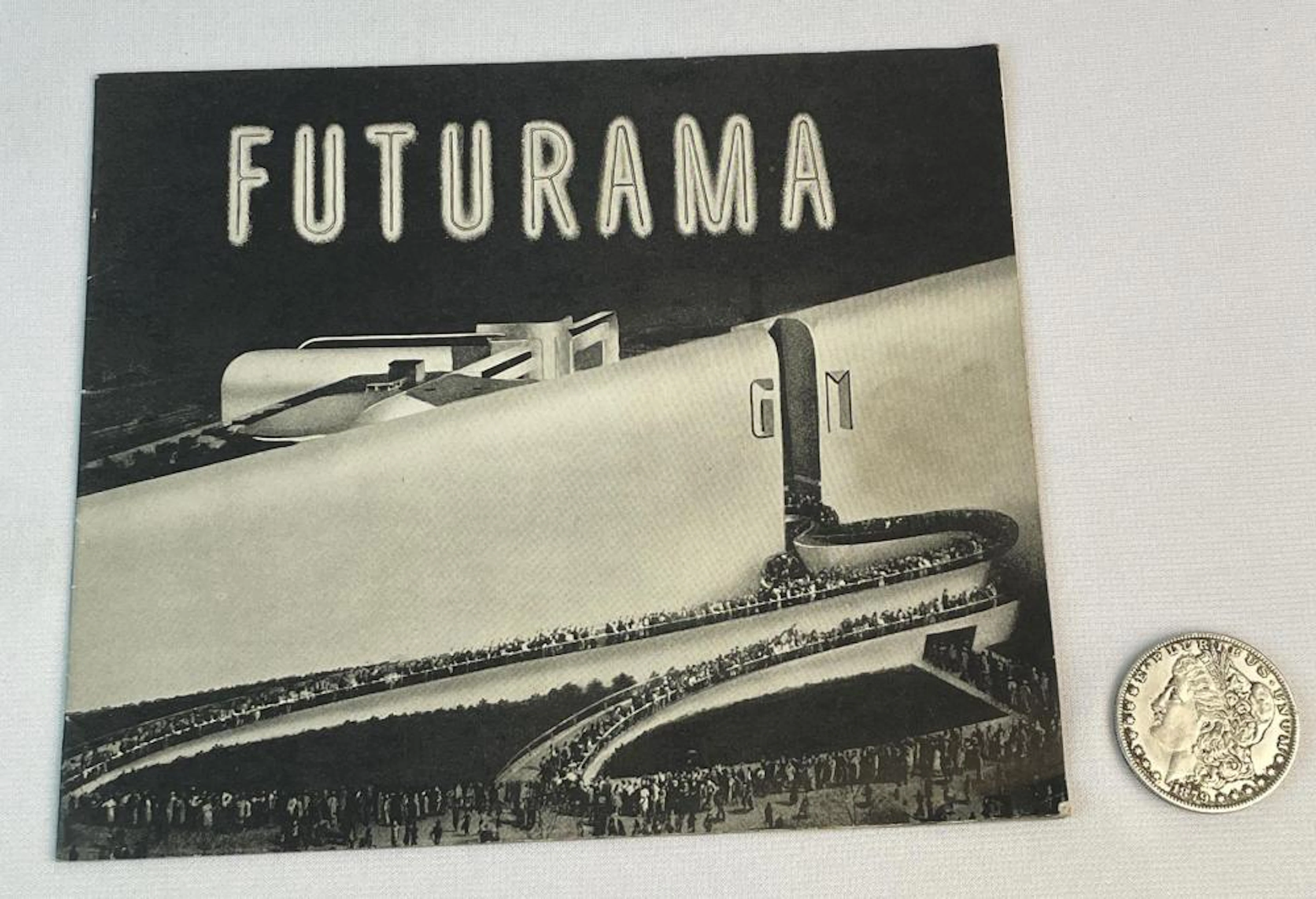 Vintage 1940 New York World's Fair Futurama General...