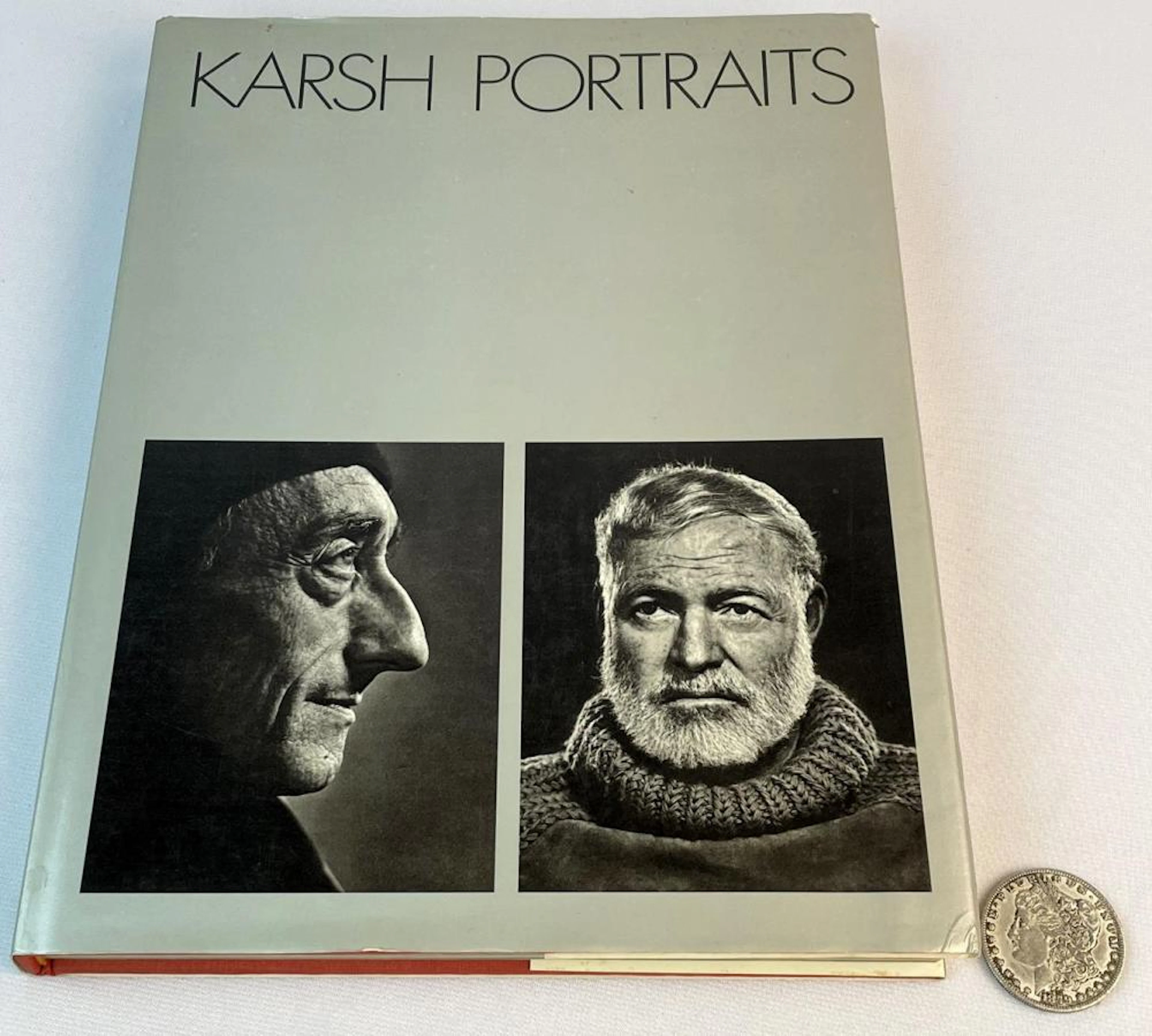 1979 Karsh Portraits by Yousuf Karsh w/ Dust Jacket PHOTO ILLUSTRATED (Einstein