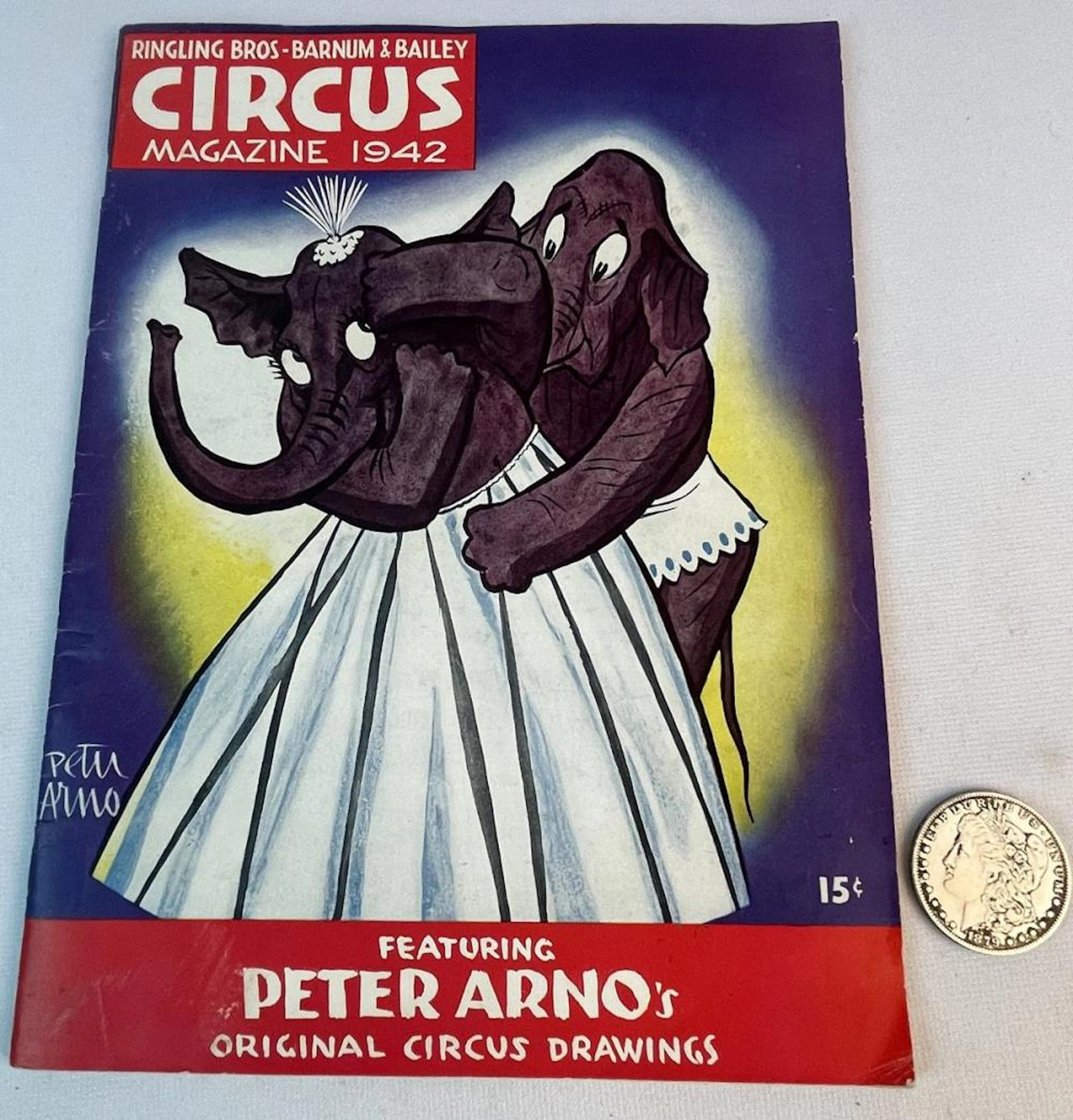 Vintage 1942 Ringling Bros - Barnum & Bailey Circus Magazine