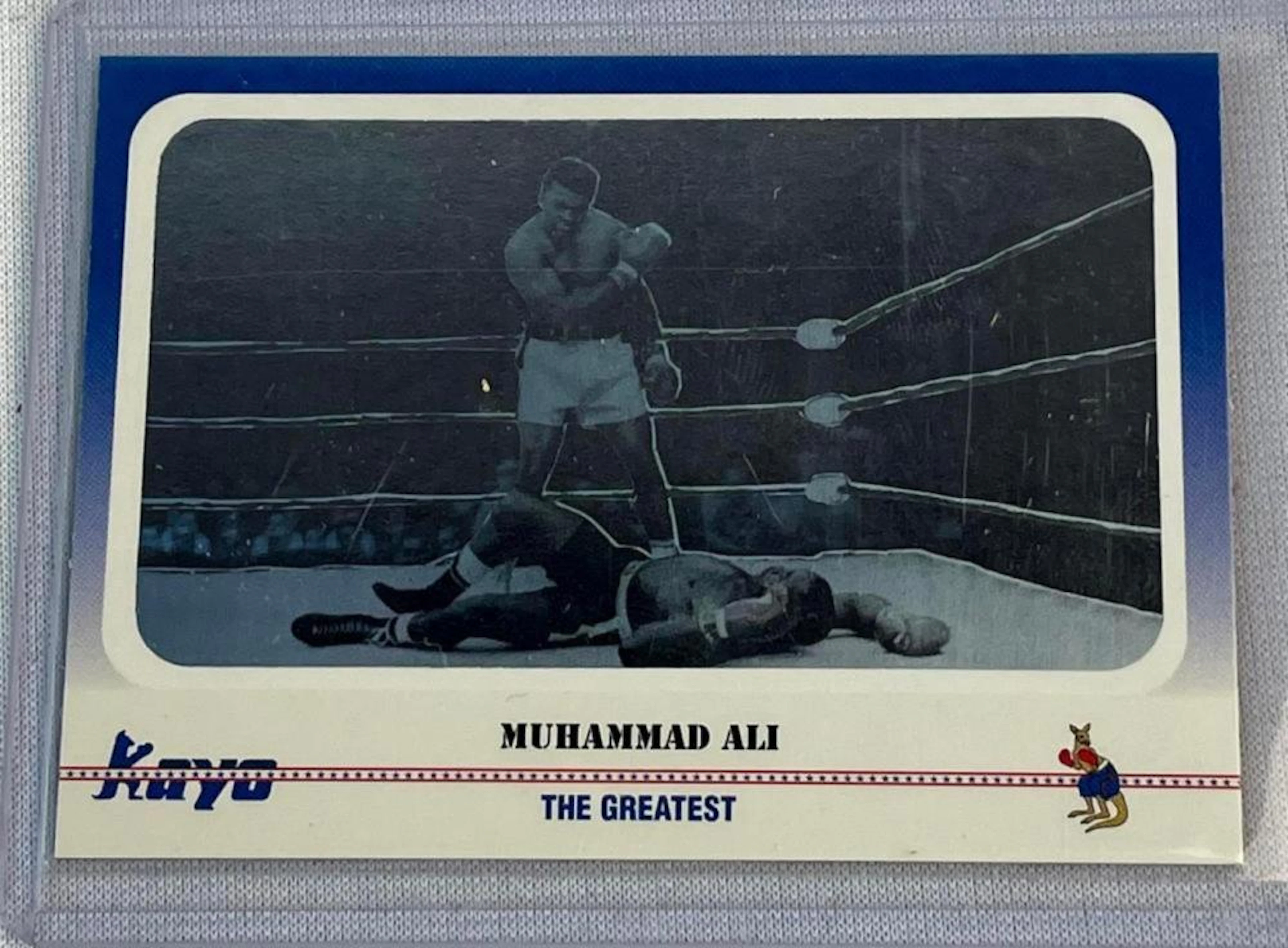 1991 Kayo #235 Muhammad Ali The Greatest Hologram Boxing Card