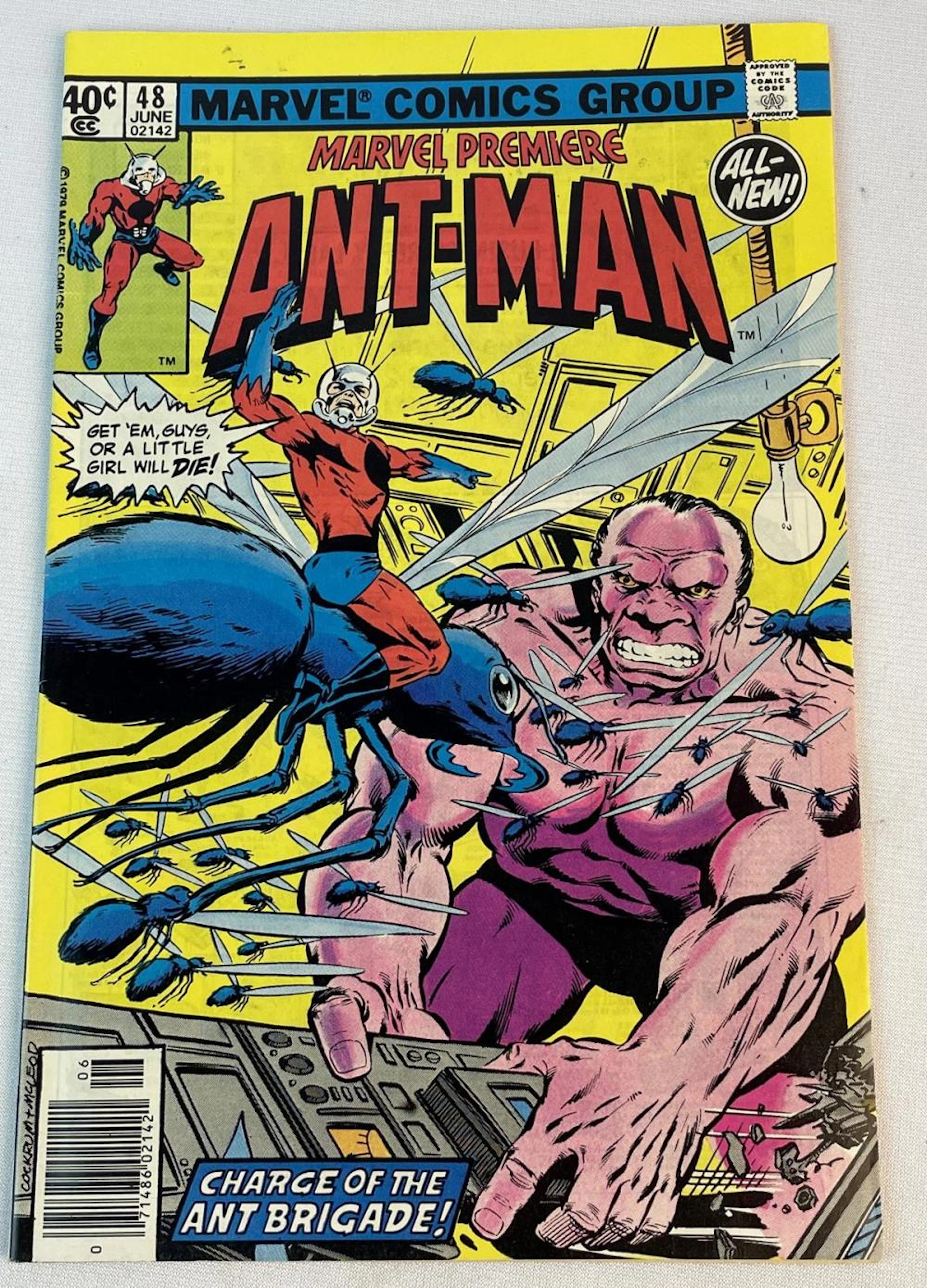 Vintage June 1979 Marvel Premiere Ant-Man No.48 Marvel...