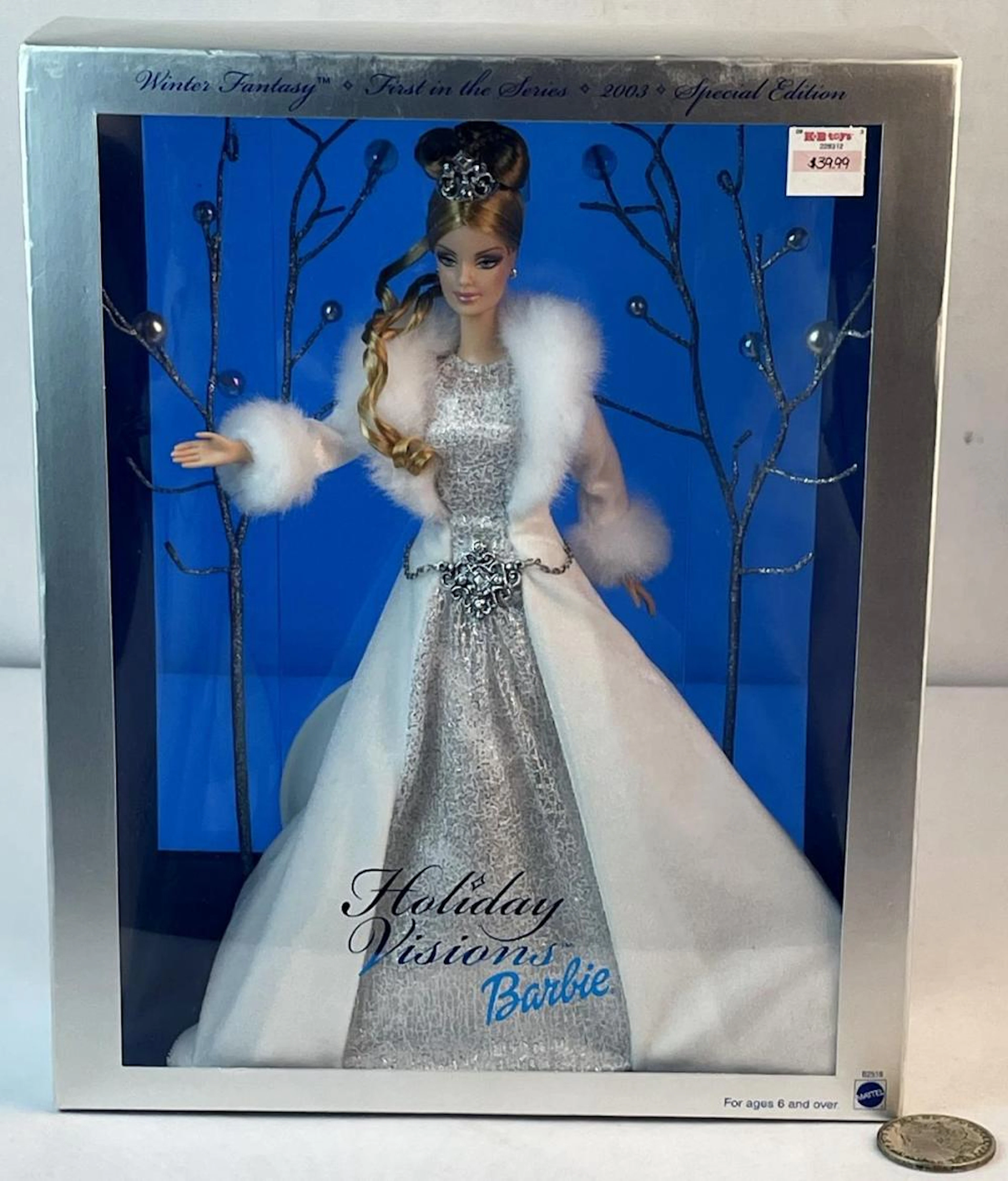 2003 Holiday Visions Barbie No