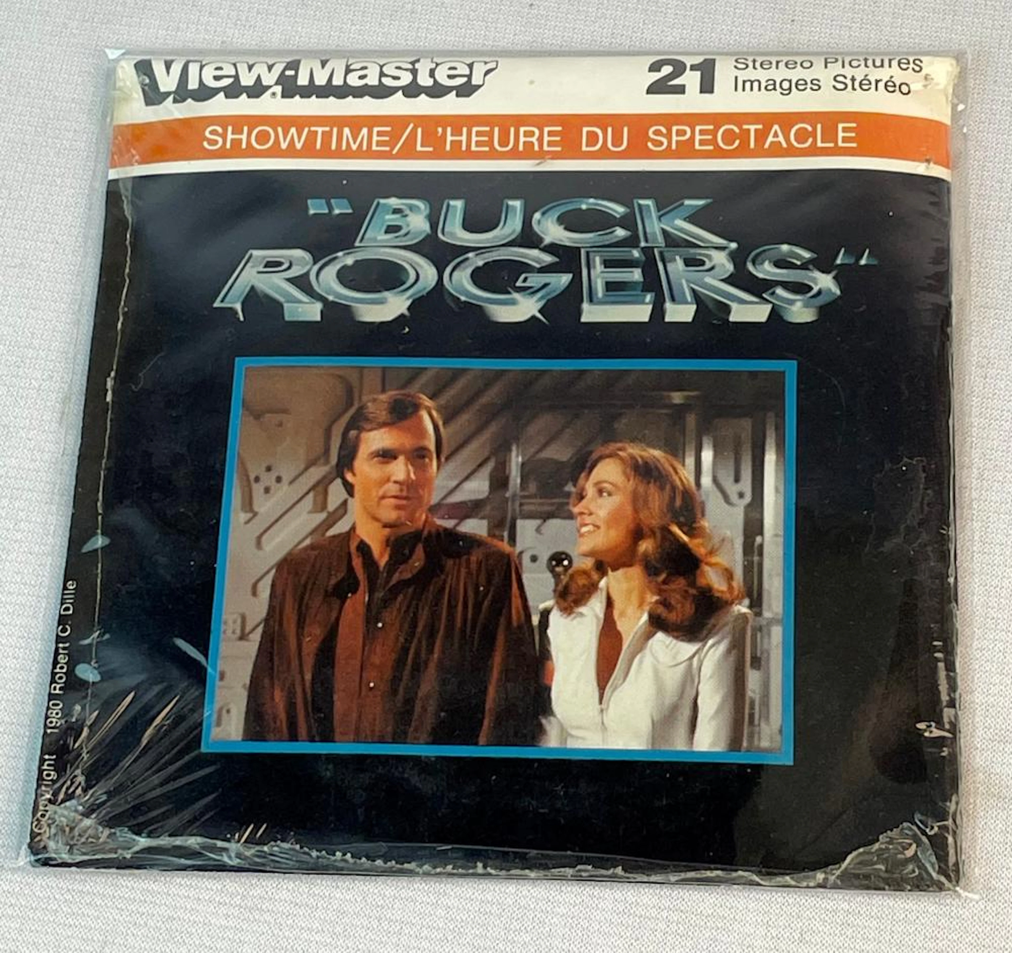 Vintage 1980 GAF Buck Rogers Canadian Version 3 View-Master Reel Packet SEALED