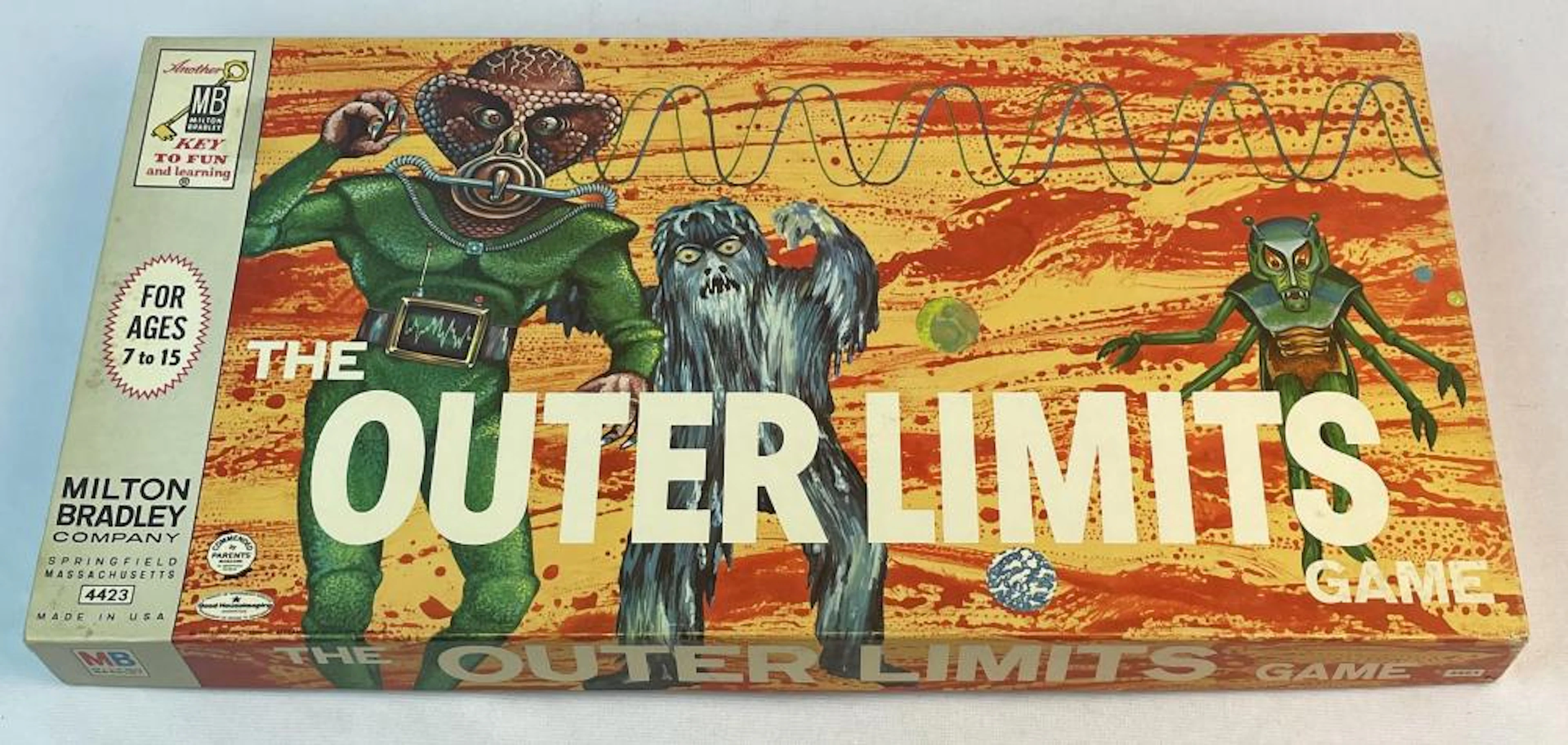 Vintage 1964 Milton Bradley The Outer Limits Board Game COMPLETE