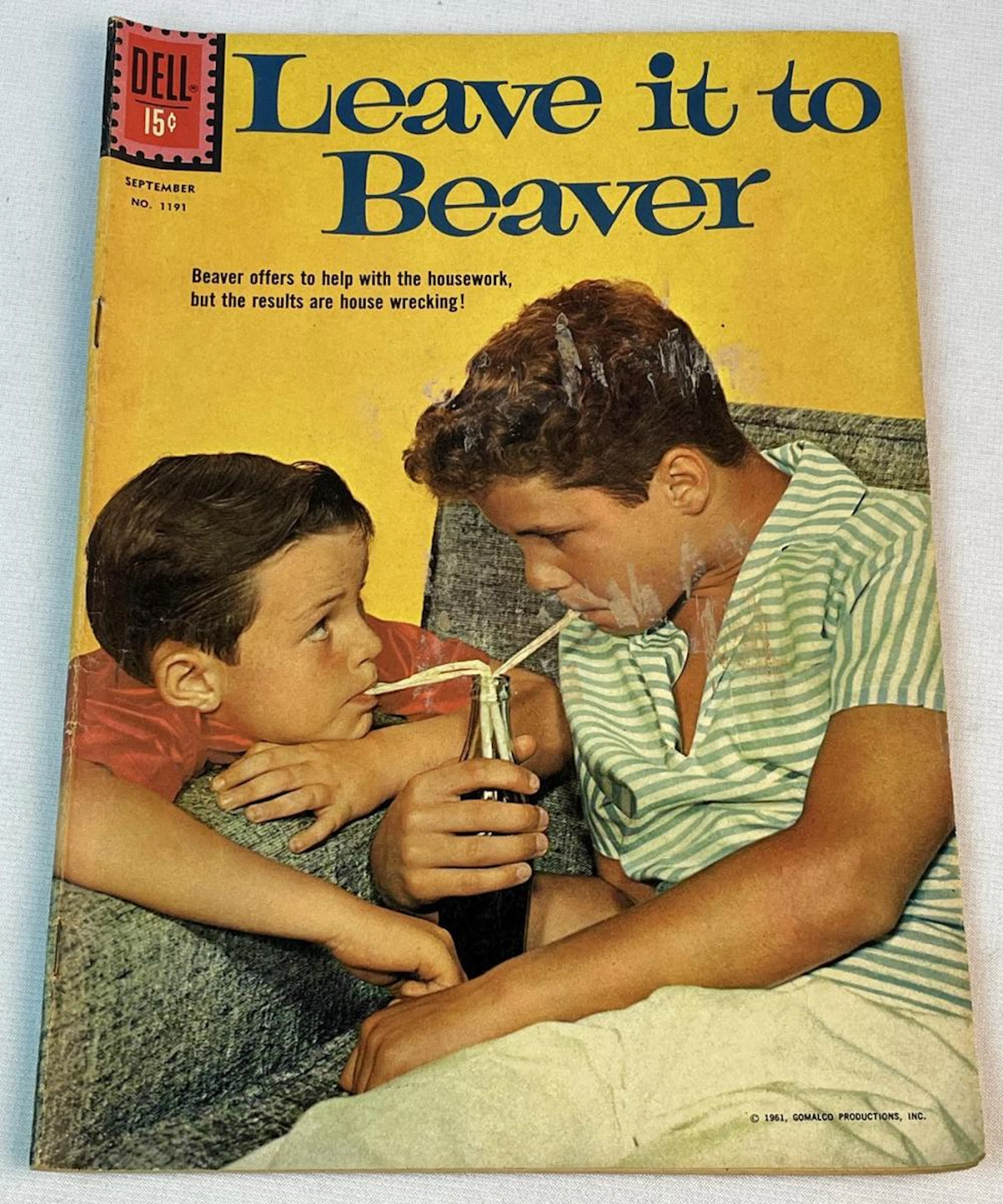 Vintage July 1961 Four Color Leave it to Beaver No